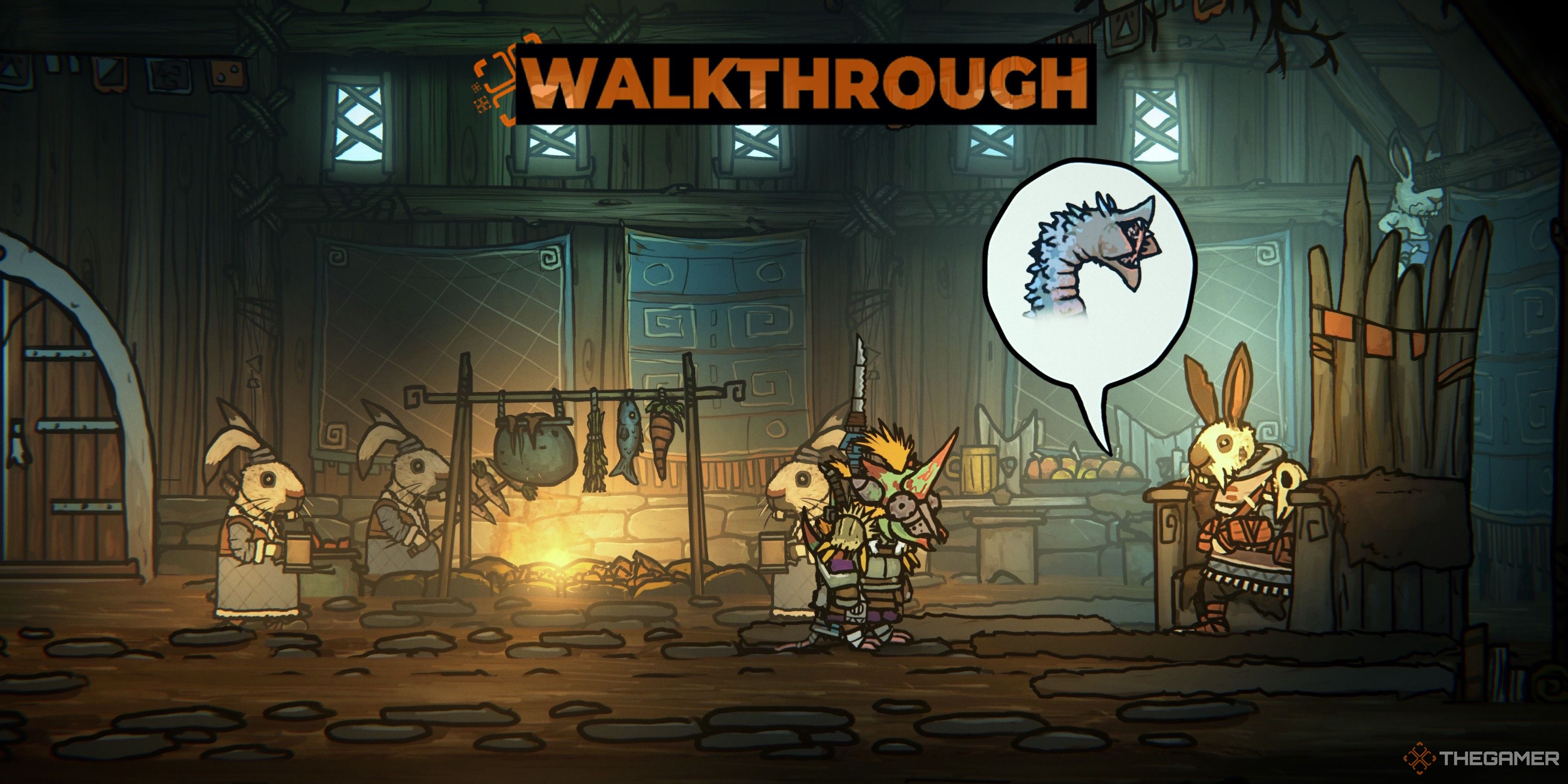 Arlo accepts the Holes In The Ice quest in Tails Of Iron 2: Whiskers Of Winter.