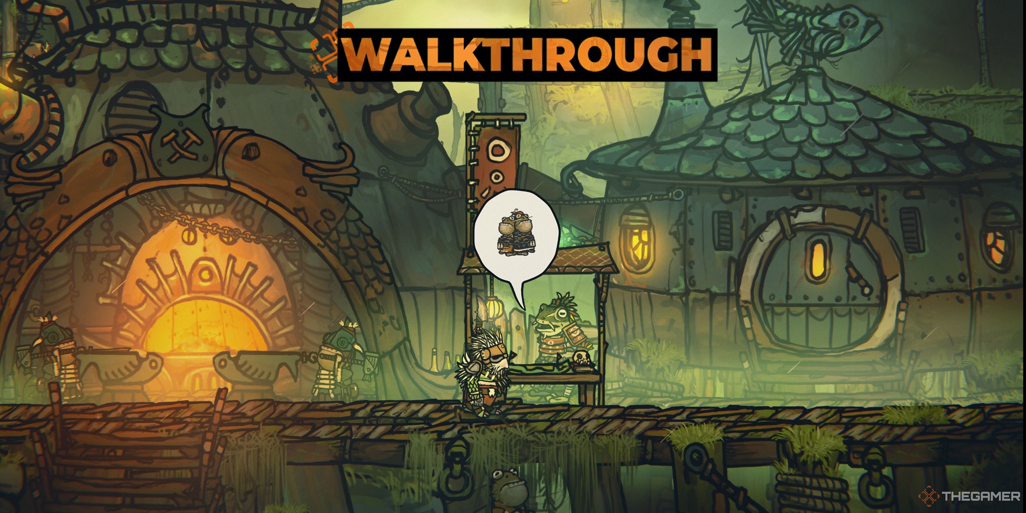 Arlo talks to Short Tongue to begin Requiescat In Pace in Tails Of Iron 2: Whiskers Of Winter.