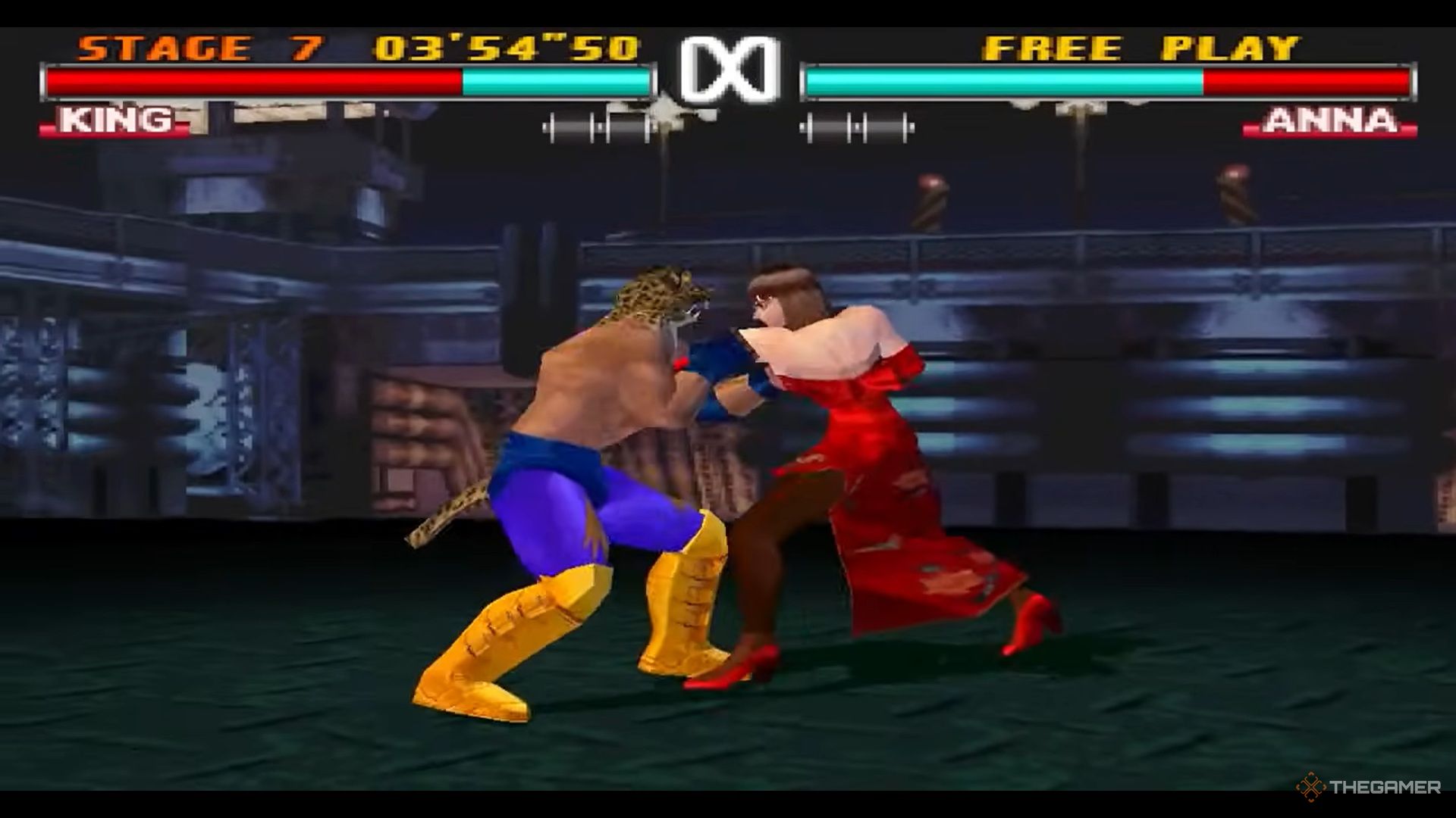 Gameplay of Tekken 3 on PS1.