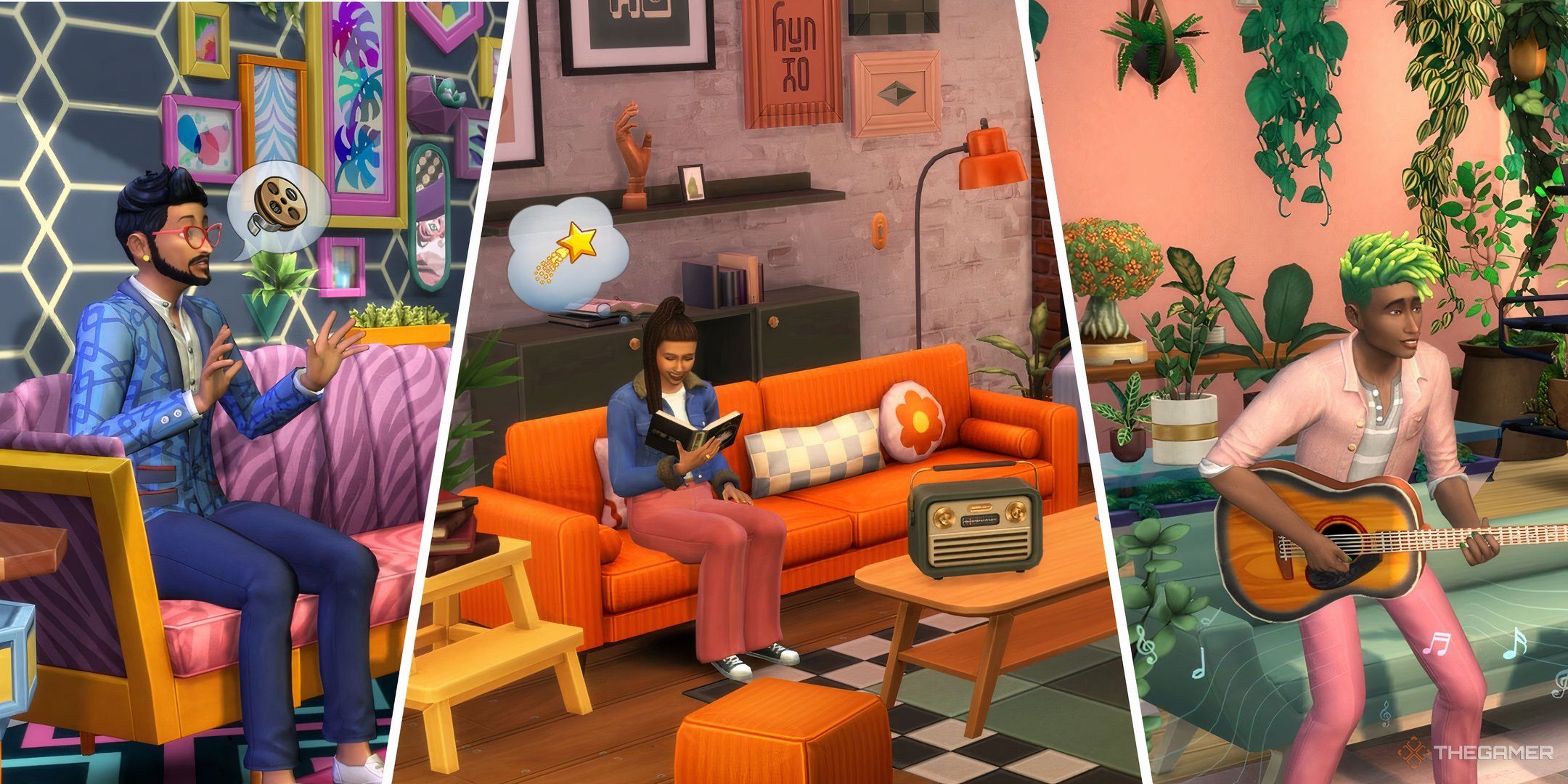 The sims 4 build kit header.