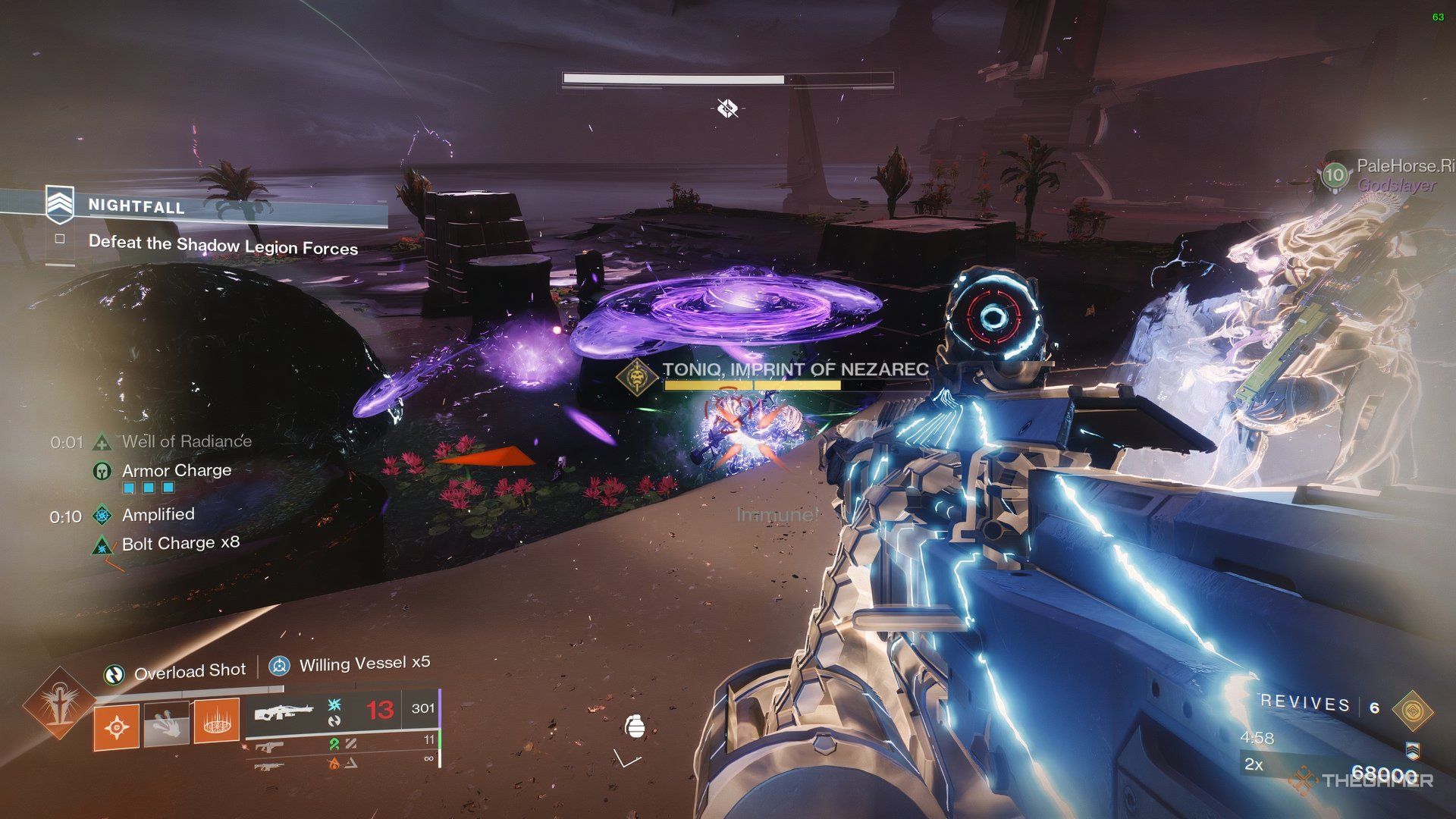 Tormentor Boss in Hypernet Current Grandmaster Nightfall in Destiny 2.