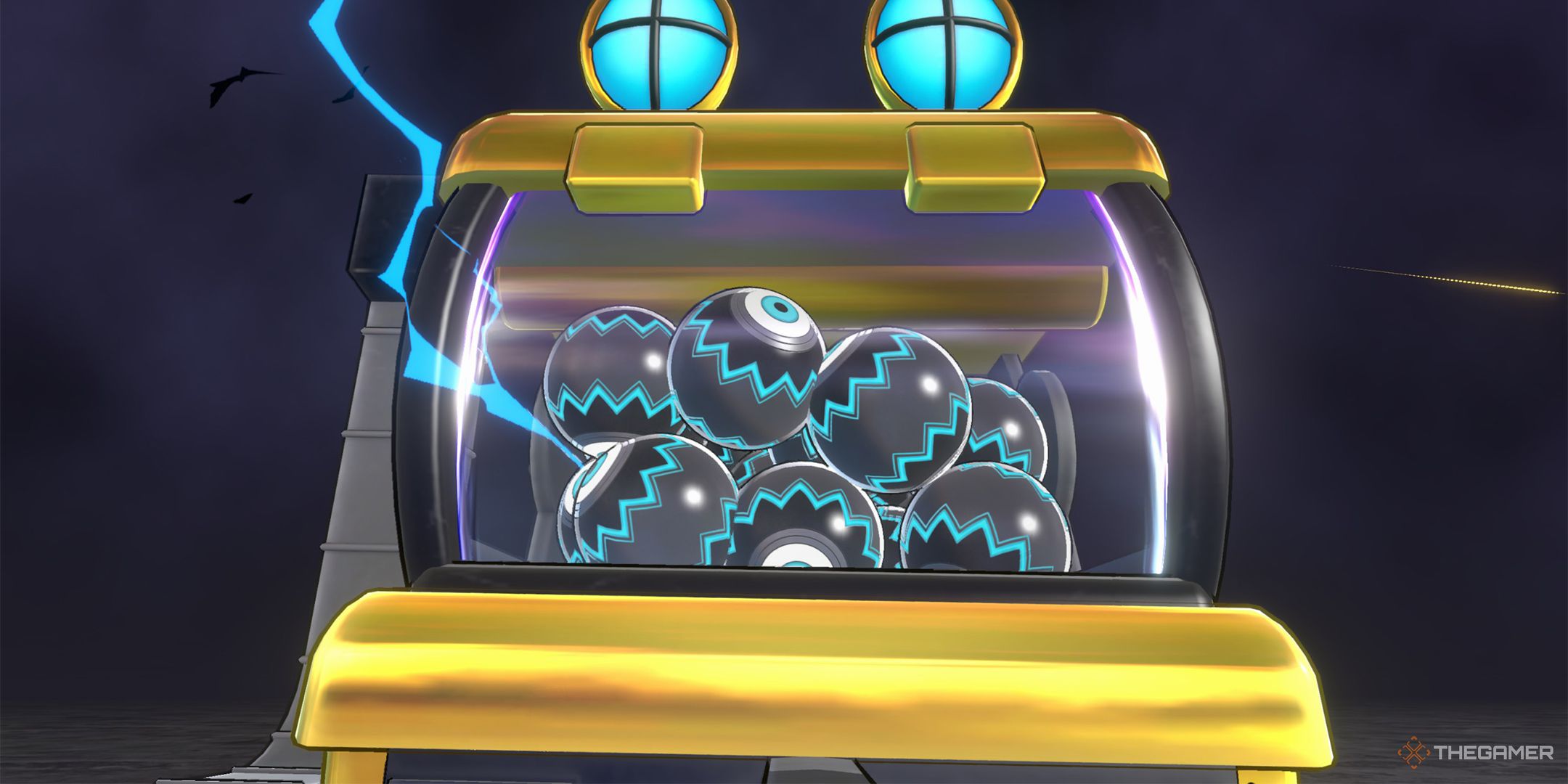 The Synchro machine rolling a 3-star pull in Tribe Nine.