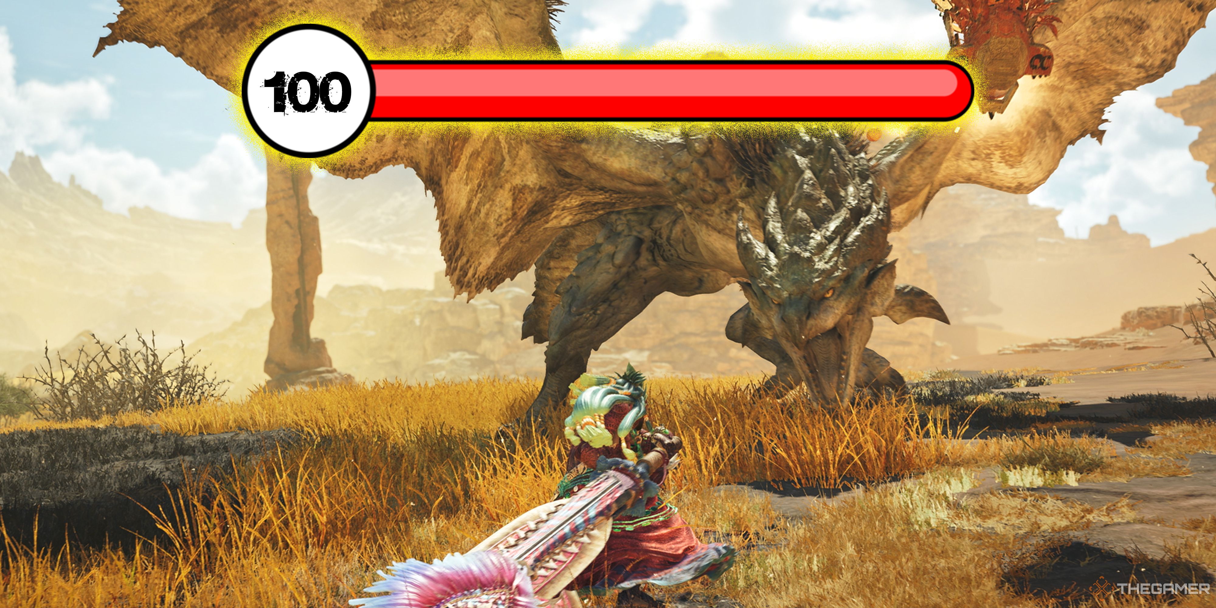 Monster Hunter Wilds Health Bars