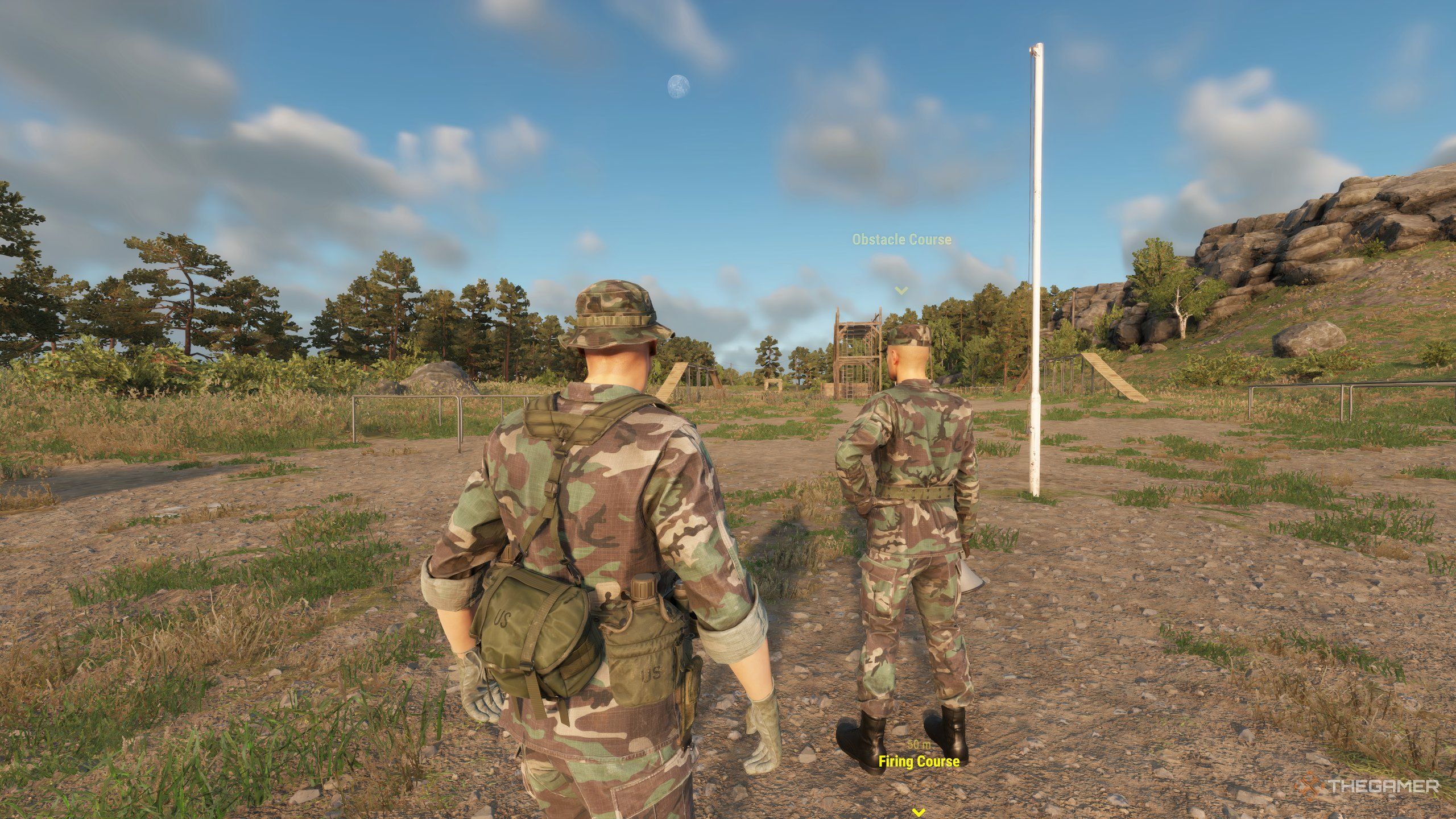 The training course in Arma Reforger&rsquo;s training.