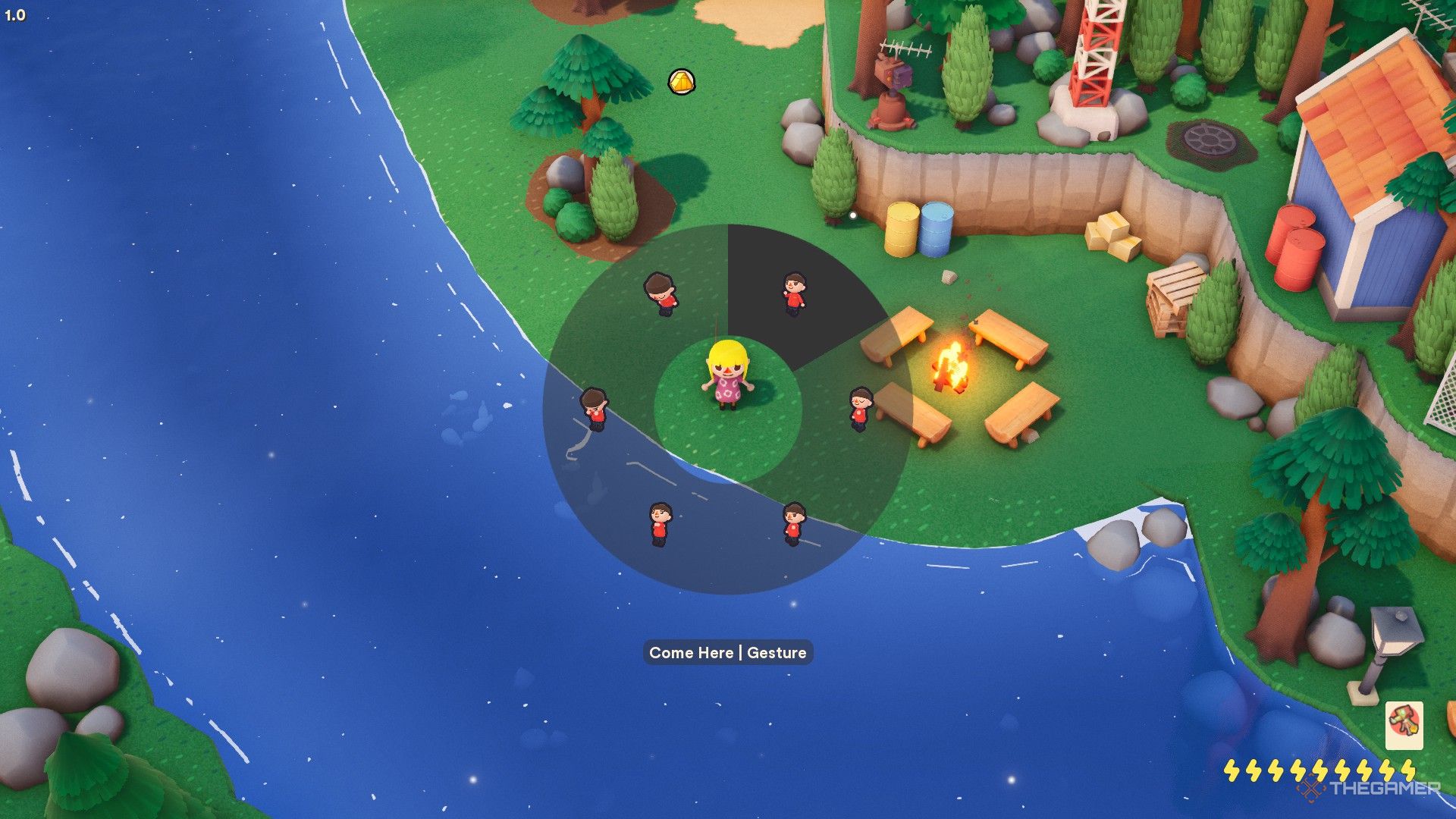 Longvinter character in-game performing an action.