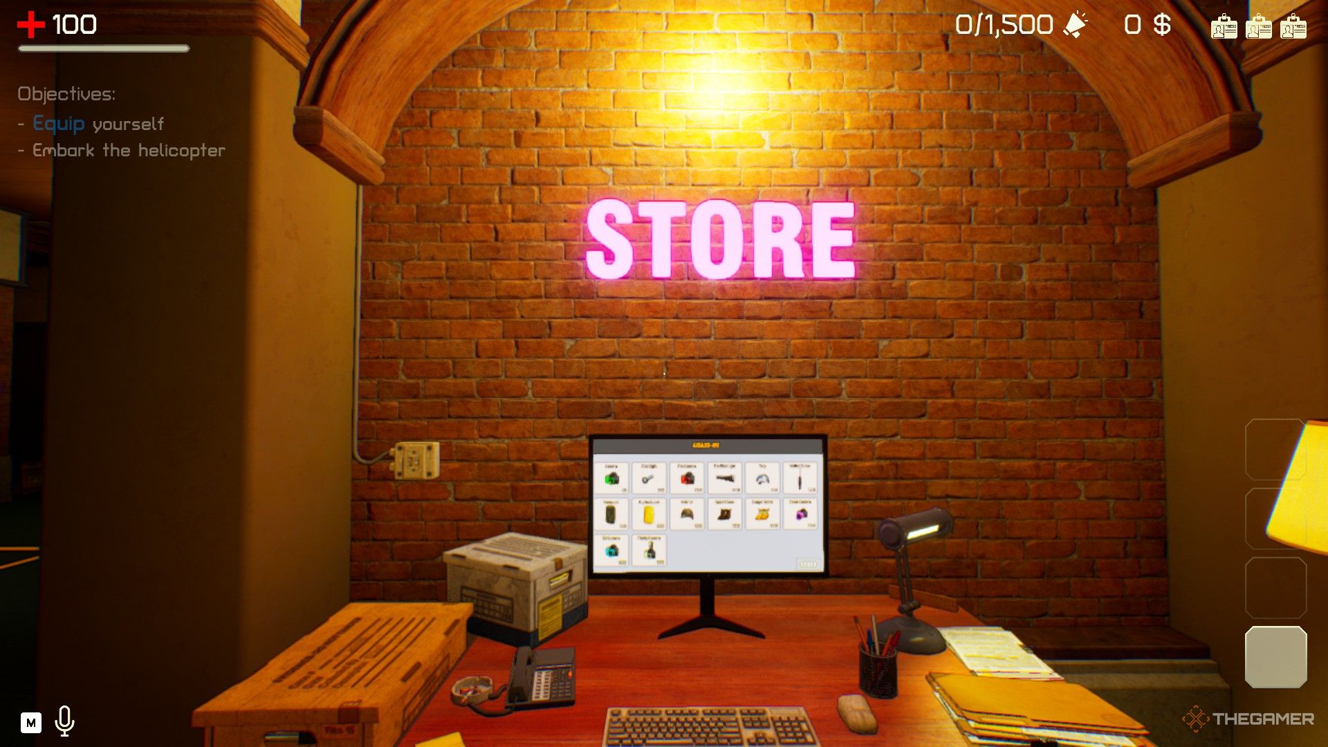 The Headliners: The computer where journalists can order their items.