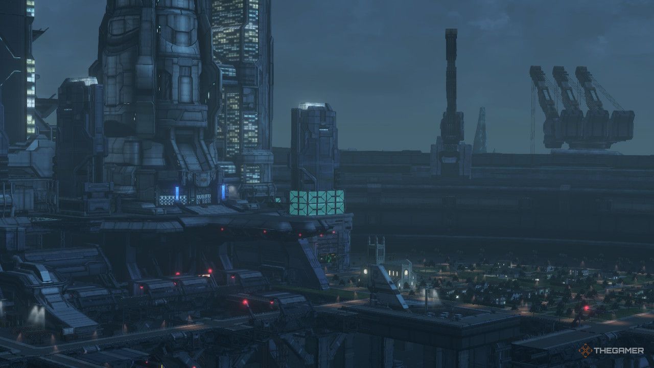 مروری بر NLA در شب در Xenoblade Chronicles X Devitive Edition.