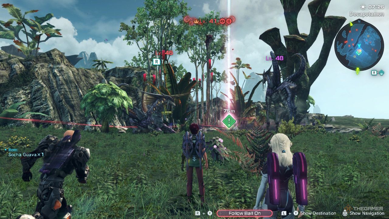 Zenoblade Curveys X searching for MIA work device in the final edition.
