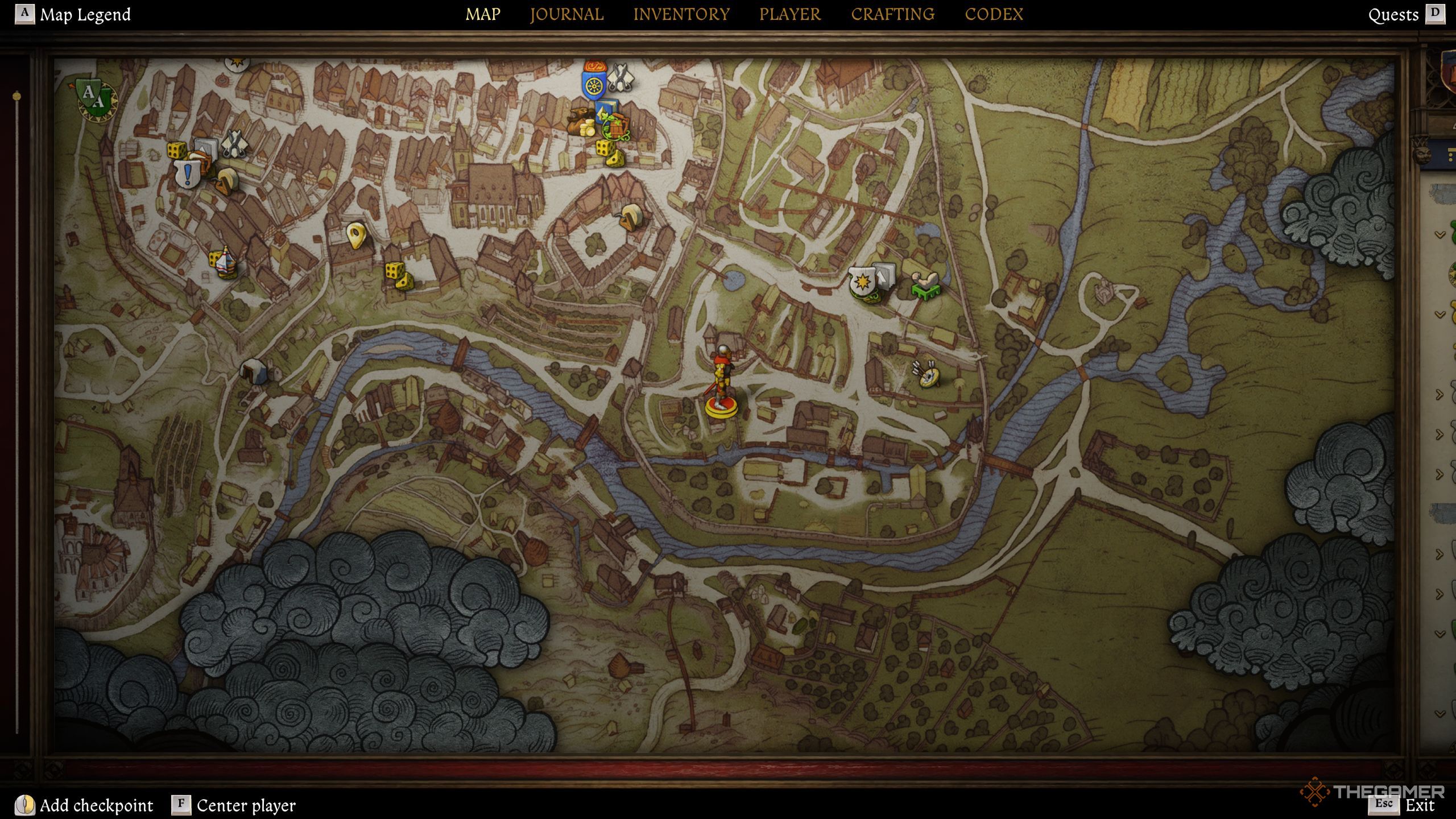 A Good Scrub quest location on the map in Kingdom Come: Deliverance 2.