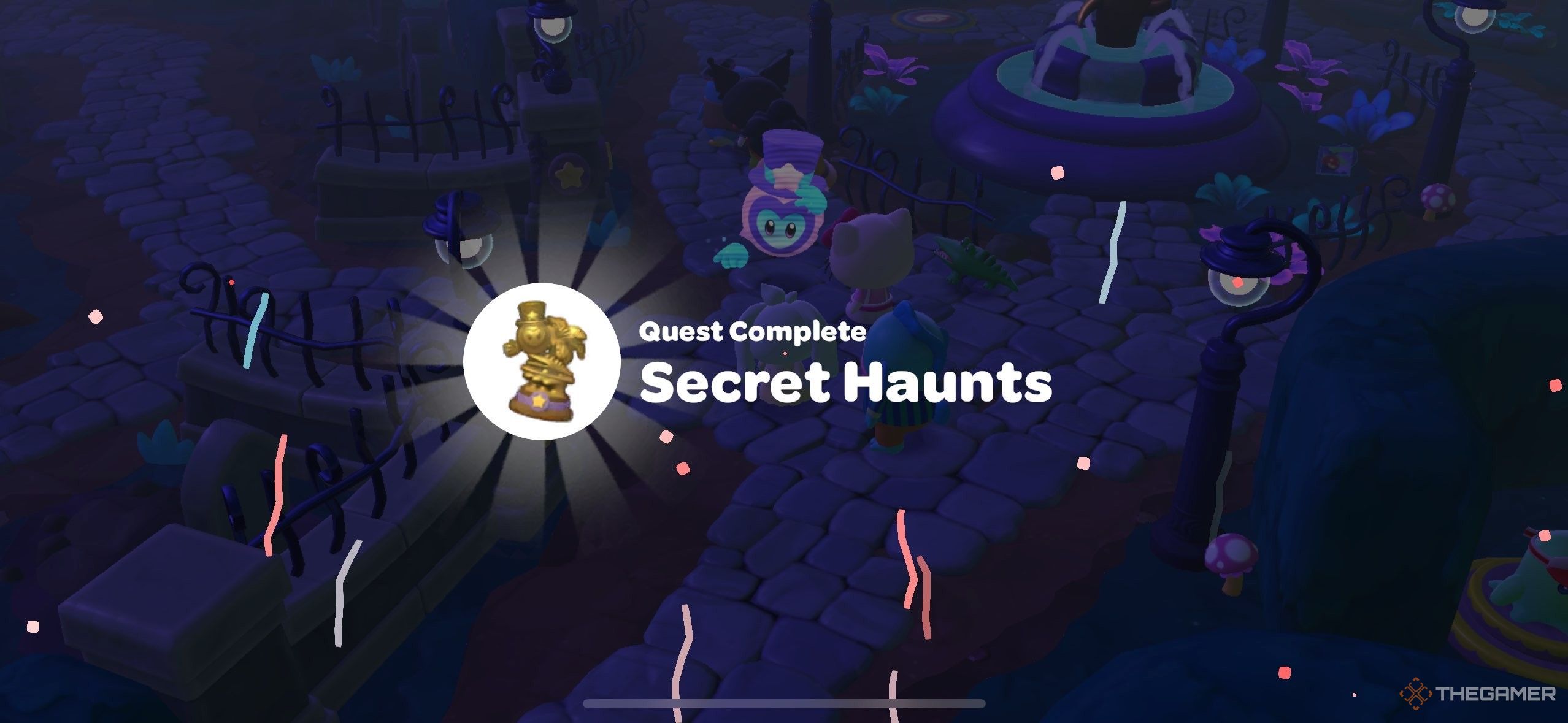 Hello Kitty Islands a player to complete the secret Hunts in the Adventure.