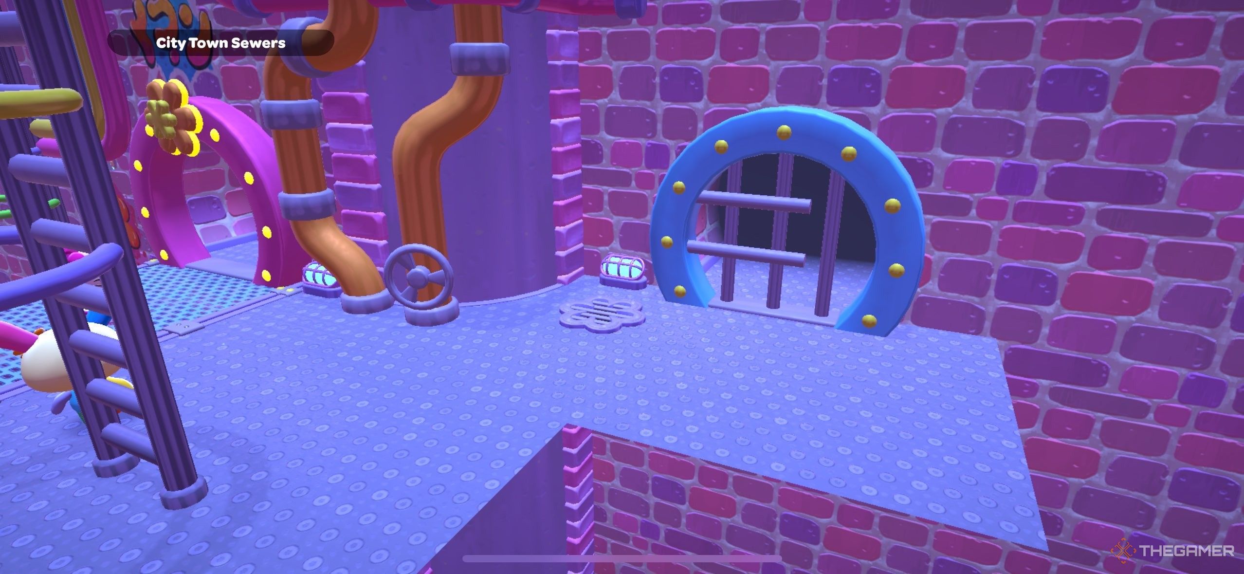A portion of the Sewer unlocking in Hello Kitty Island Adventure.