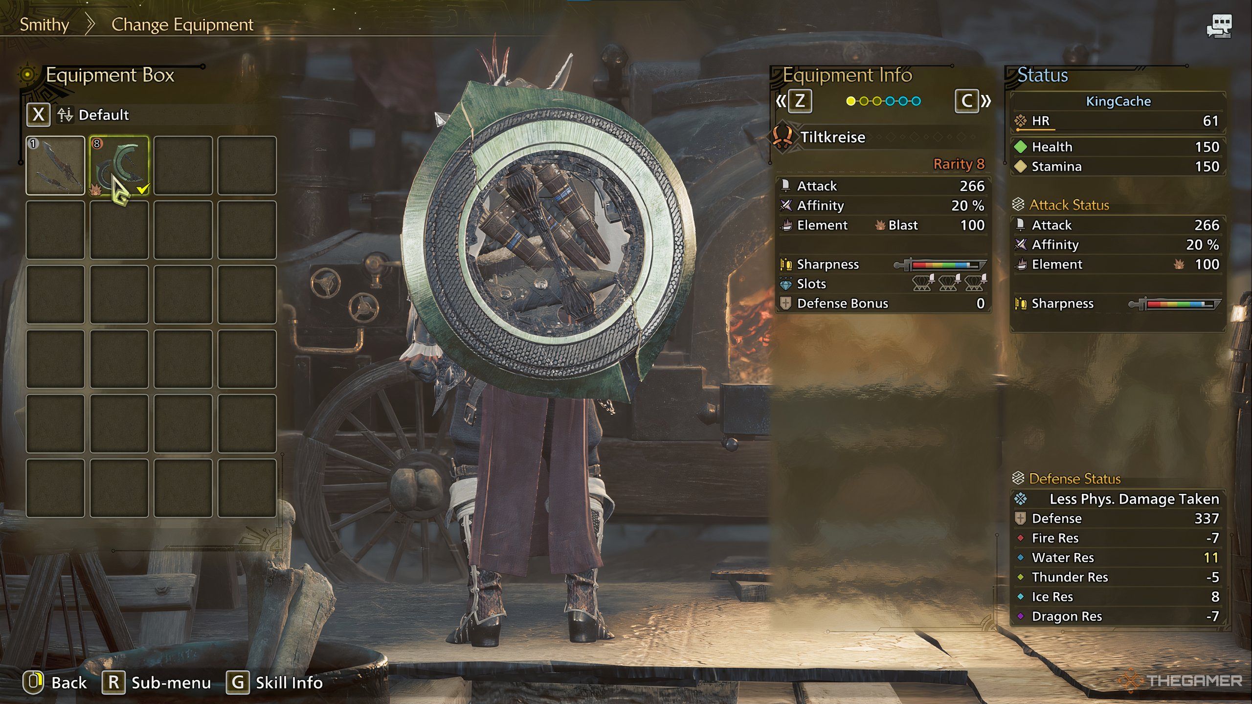 A preview image of the tiltkreise from monster hunter wilds.