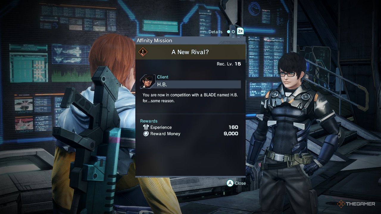 Accepting a new competitor in Zenobelaud Chronicles X