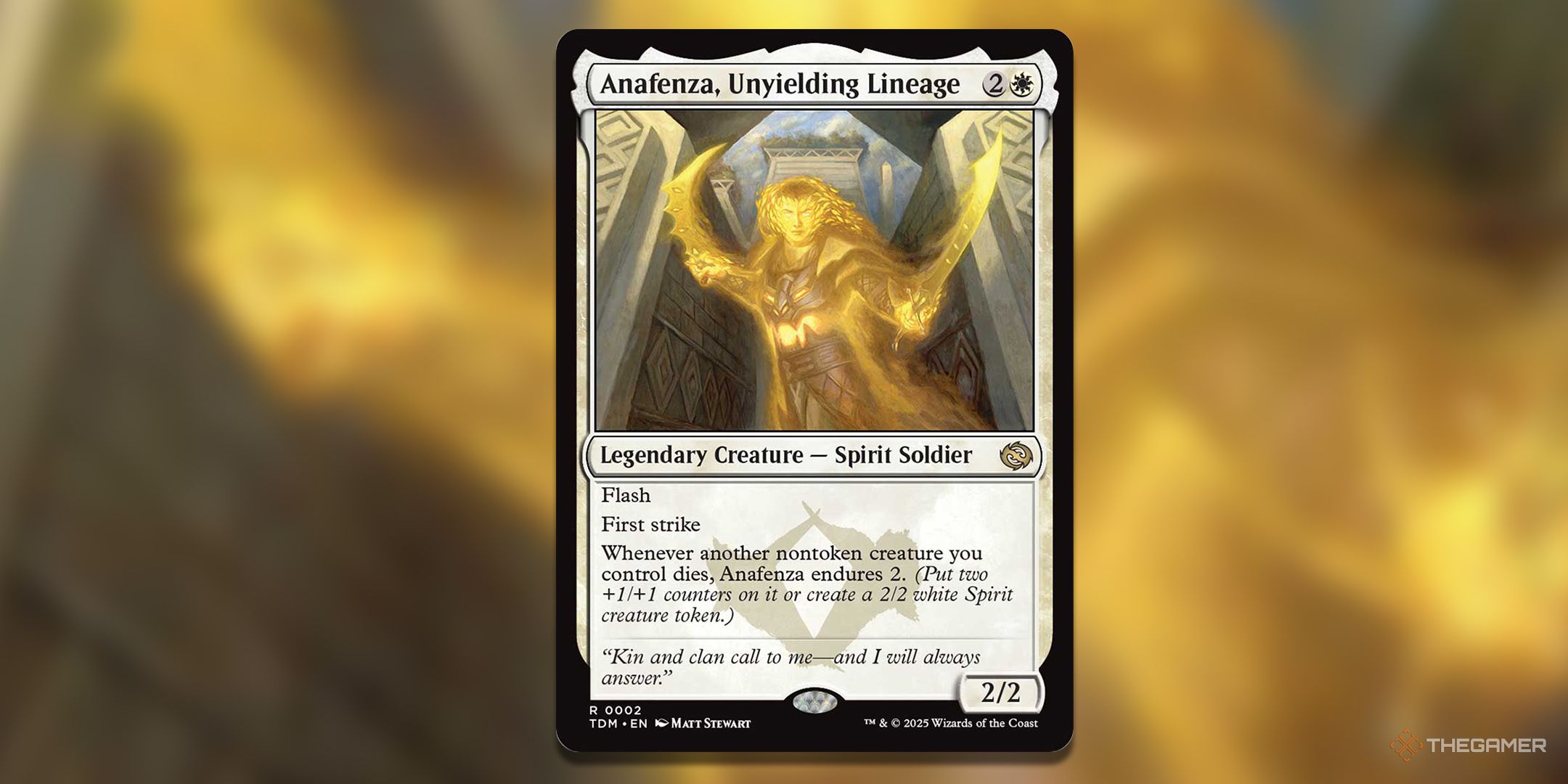 Anafenza, Unyielding Lineage-1