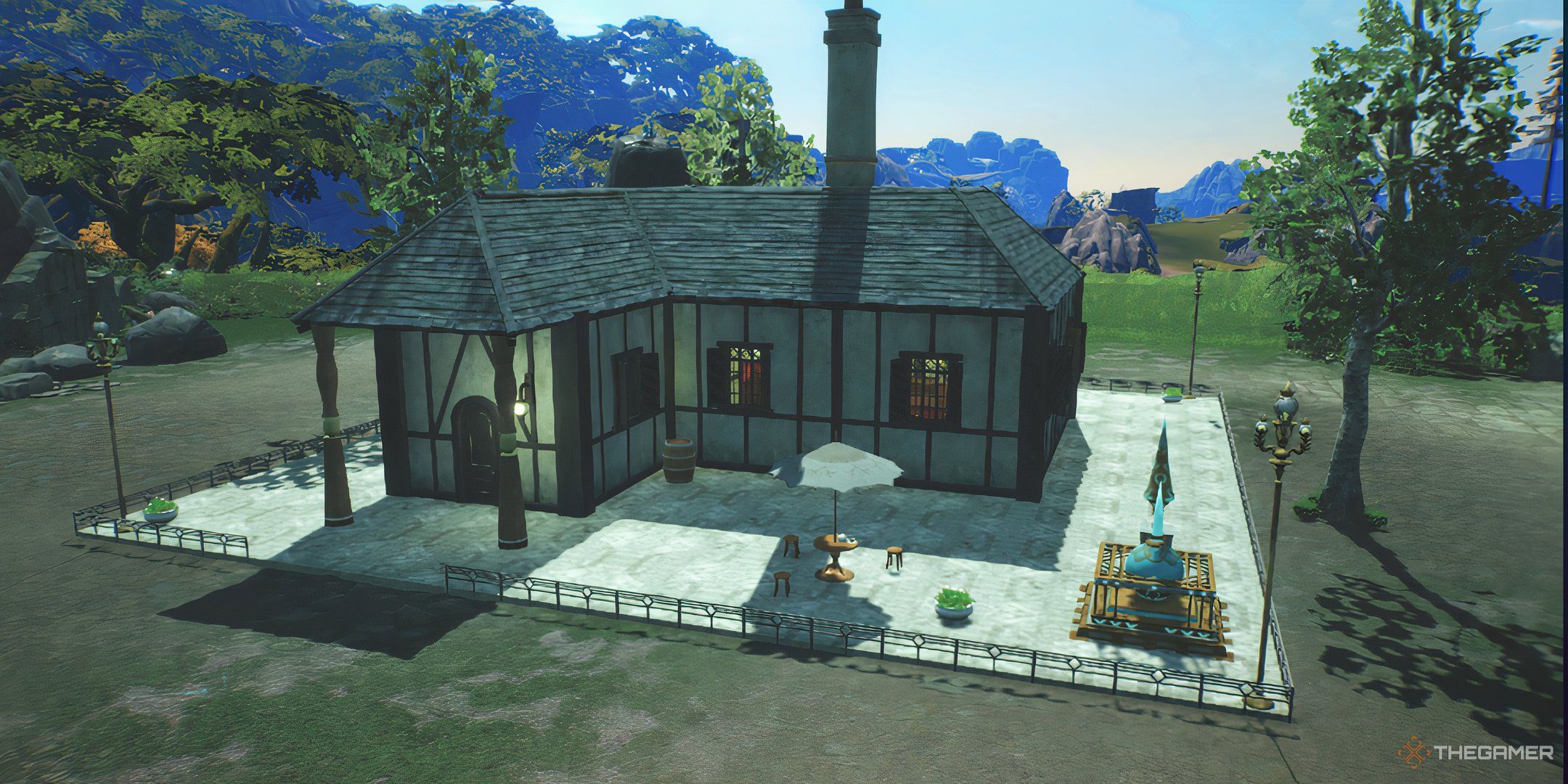 A base in Atelier Yumia: The Alchemist Of Memories &amp; The Envisioned Land.
