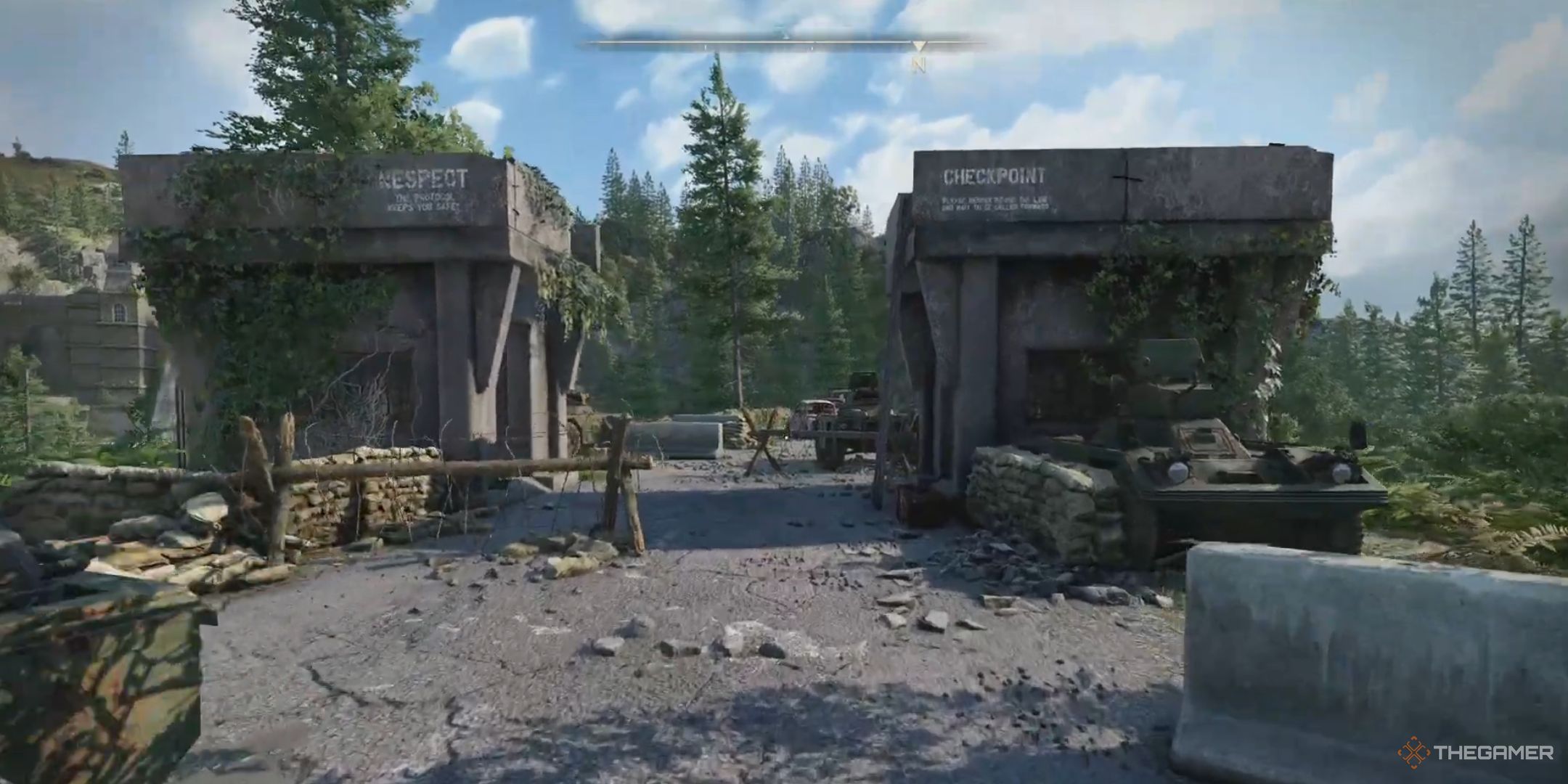 Atomfall - a military checkpoint