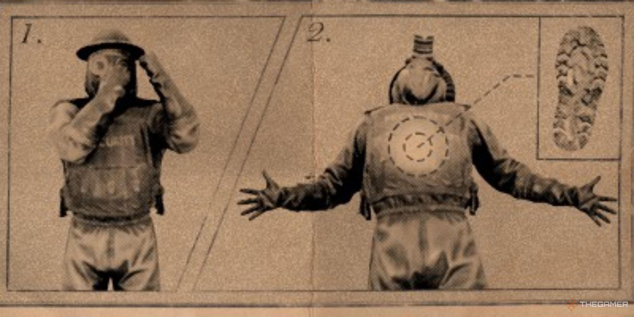An artery that is shown as the target of the Kick, in which the masked soldier's kick -staining skills are for the icon atoms.