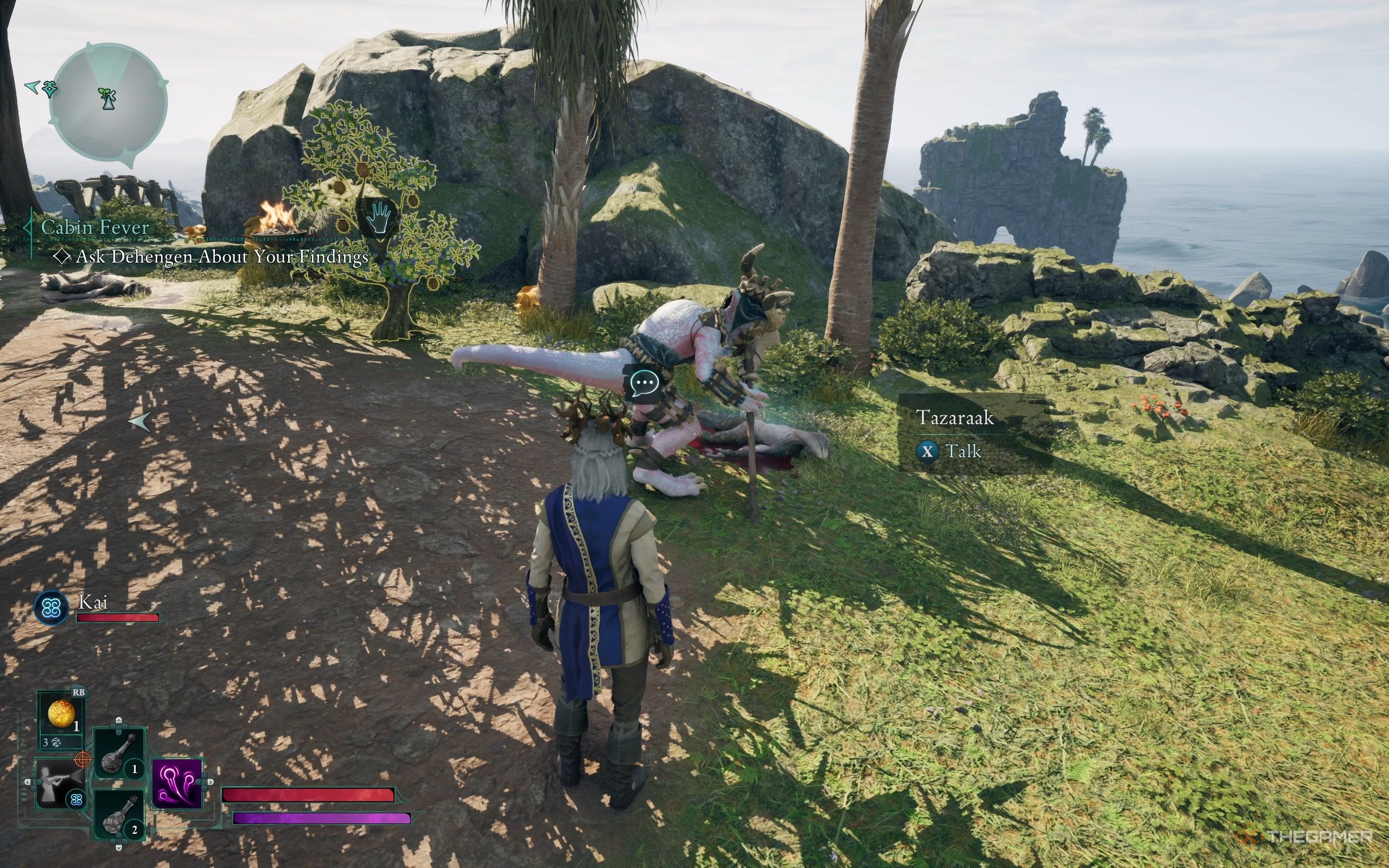 The Envoy found Tazaraak, a white, friendly Xaurip.