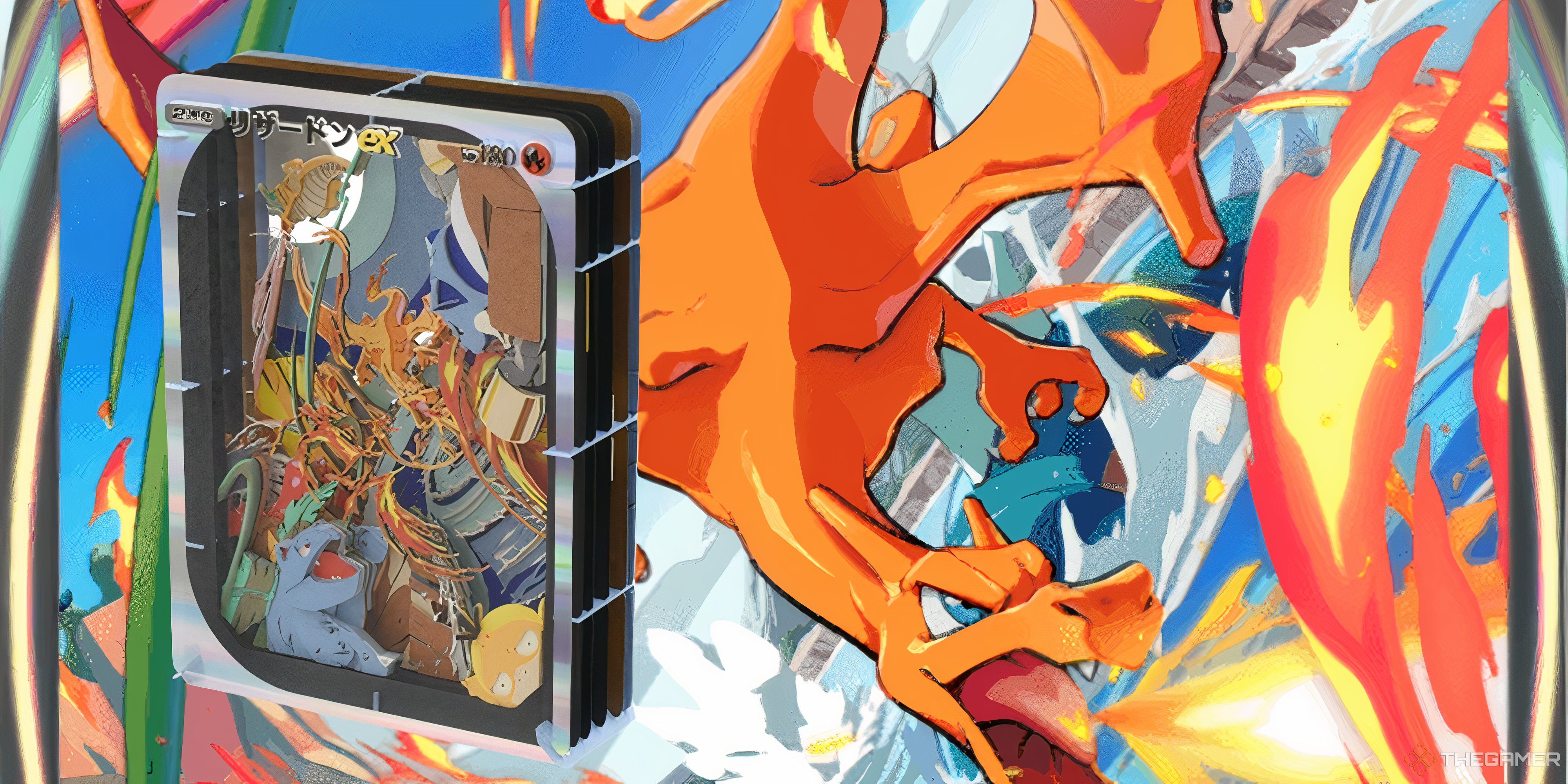 Charizard Immersive Diorama is rare on Pokemon TCG Pocket Charizard.