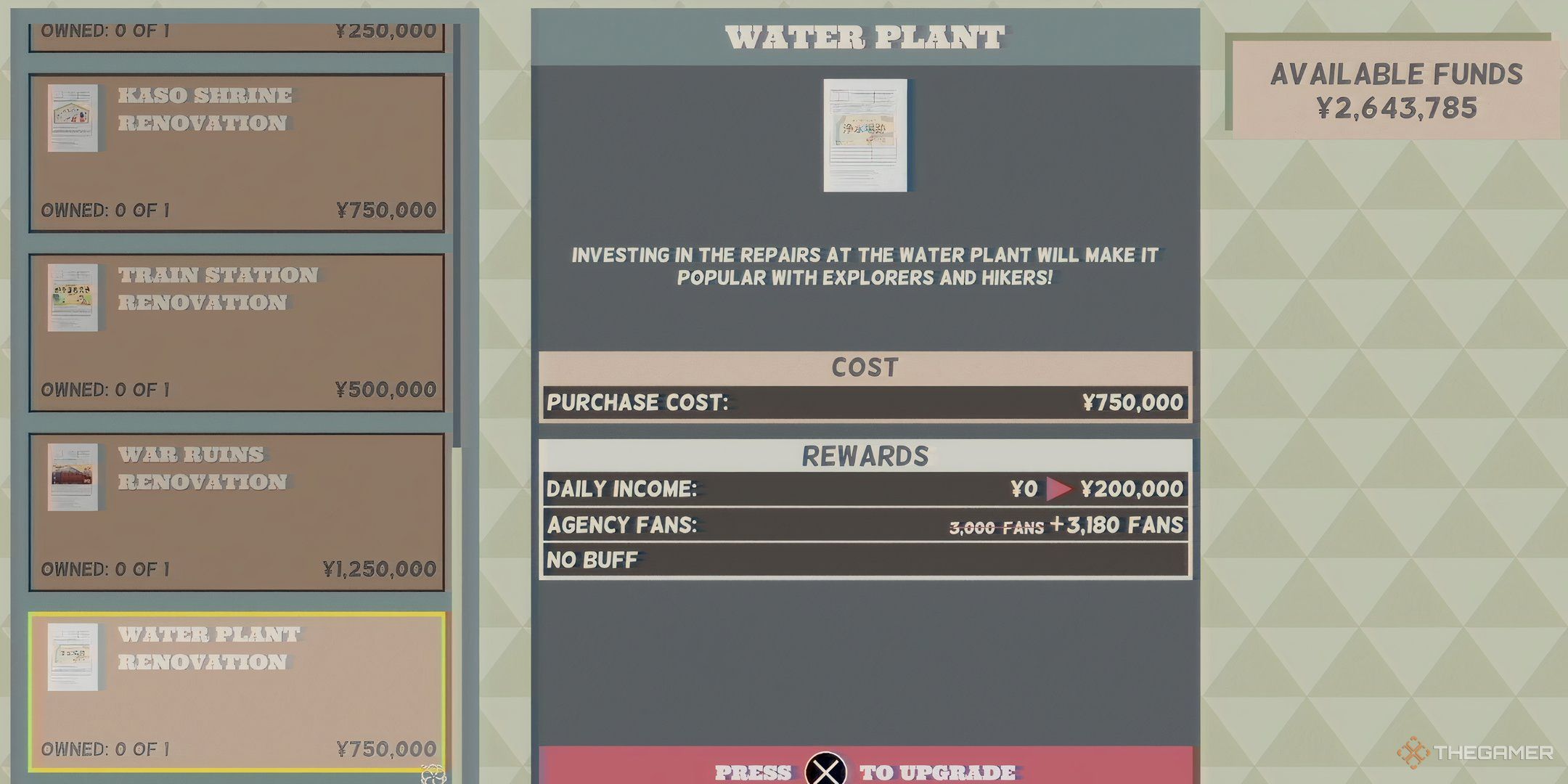 Promise Improve Water Plant Income Income In Revenue 