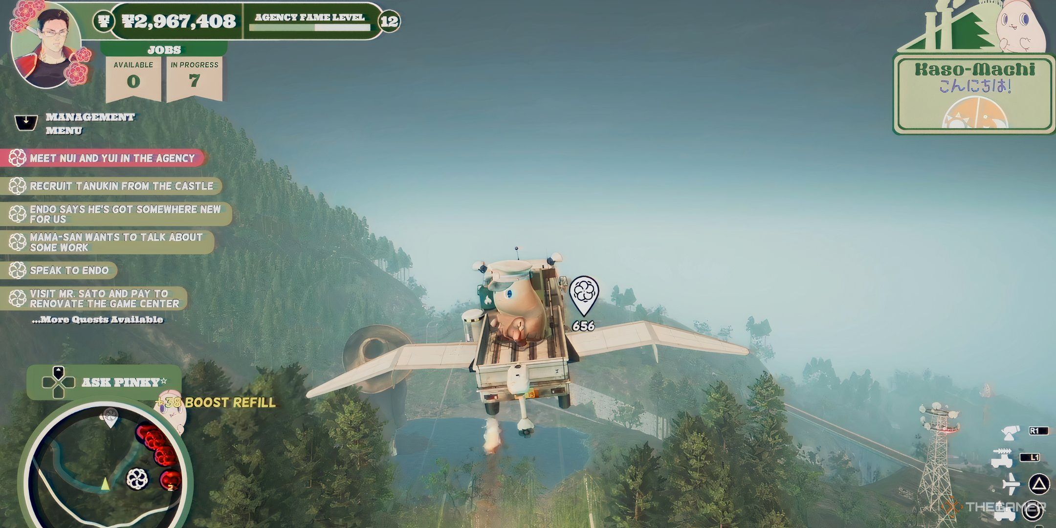Promised Pinky and Dastur are flying in their truck in Shubnkar Agency. 