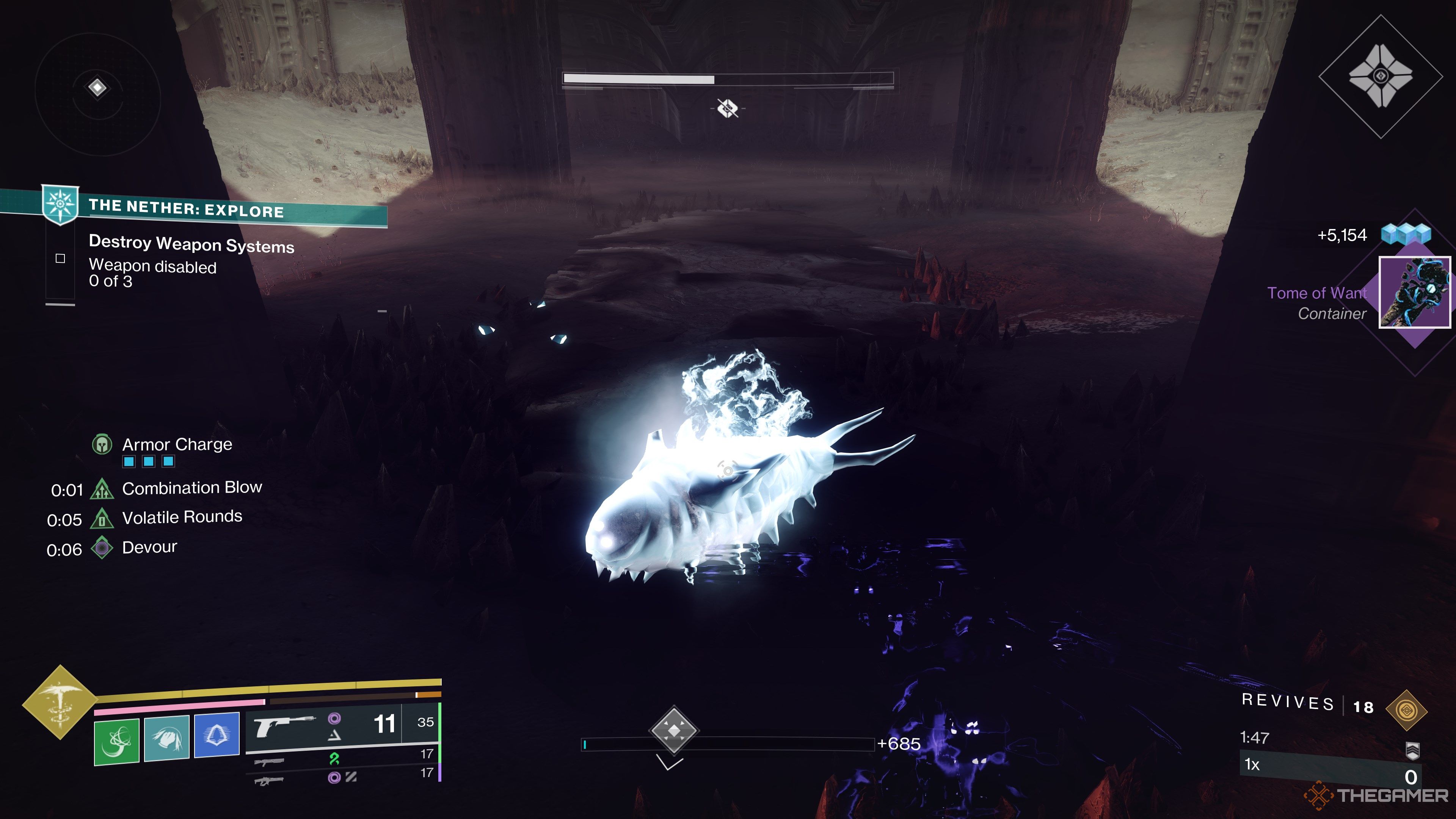 Destiny 2 Hive Worm