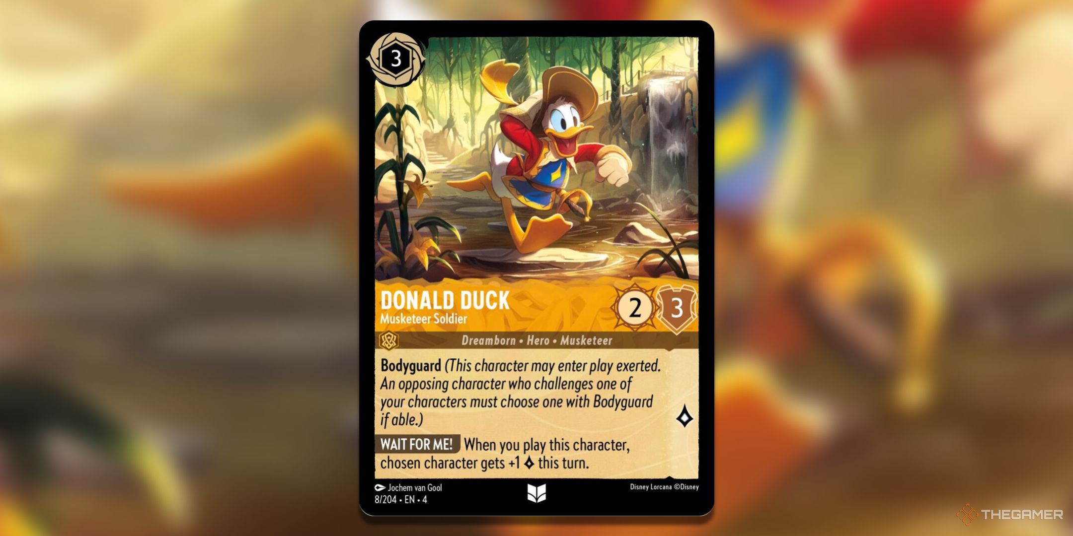 Donald Duck, Muslim soldier disney Lracna Card Art.