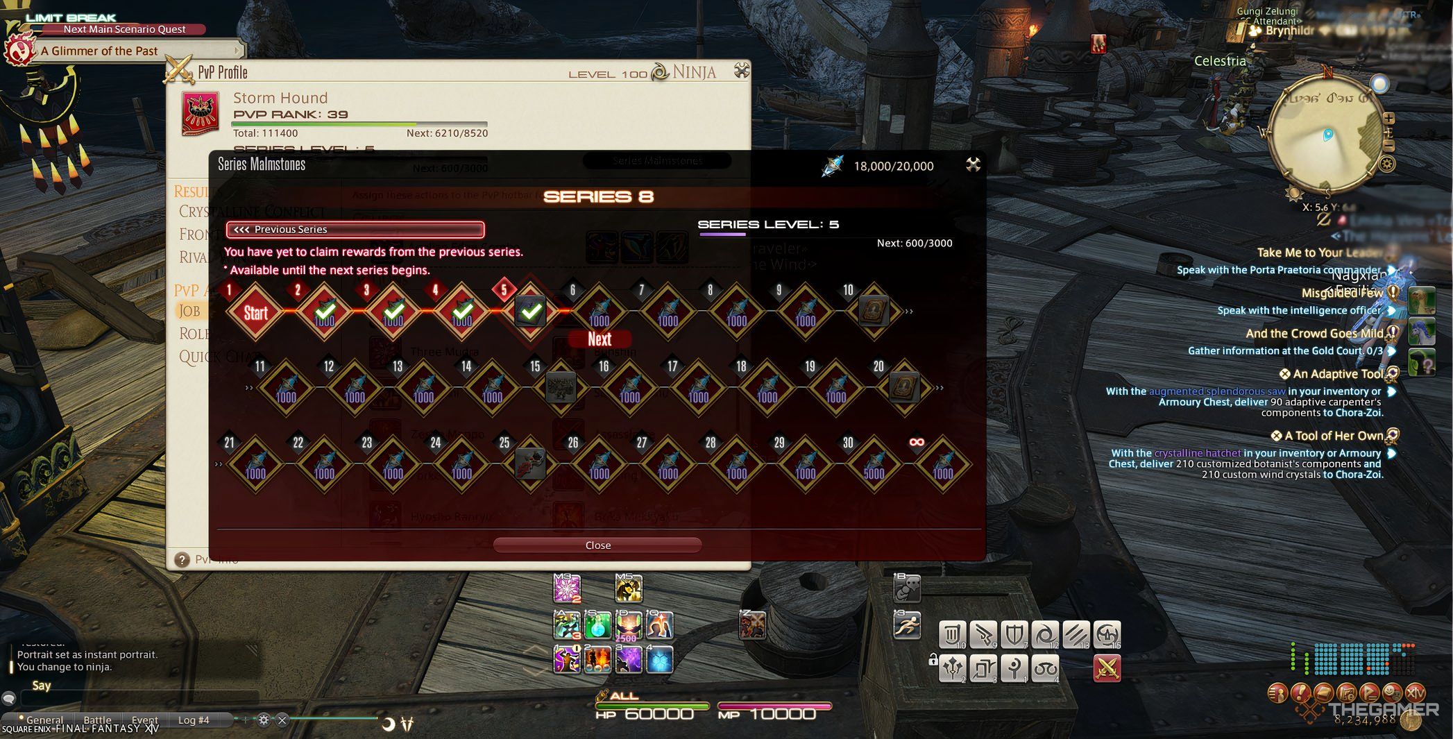 پاداش PvP Malmstones در Final Fantasy 14.