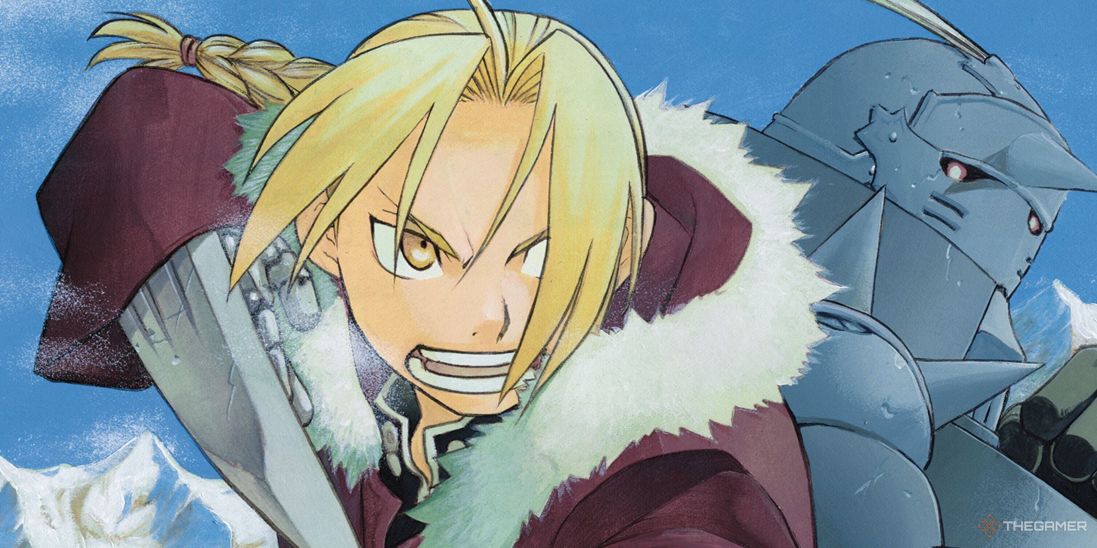 In the north, the Filmetal Alchemist Edward and Alfonus Elk are ready to fight.