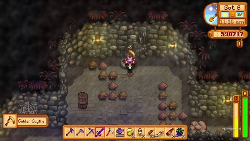 To harvest more grass for grass Strasal Deprivation when receiving the golden screen.