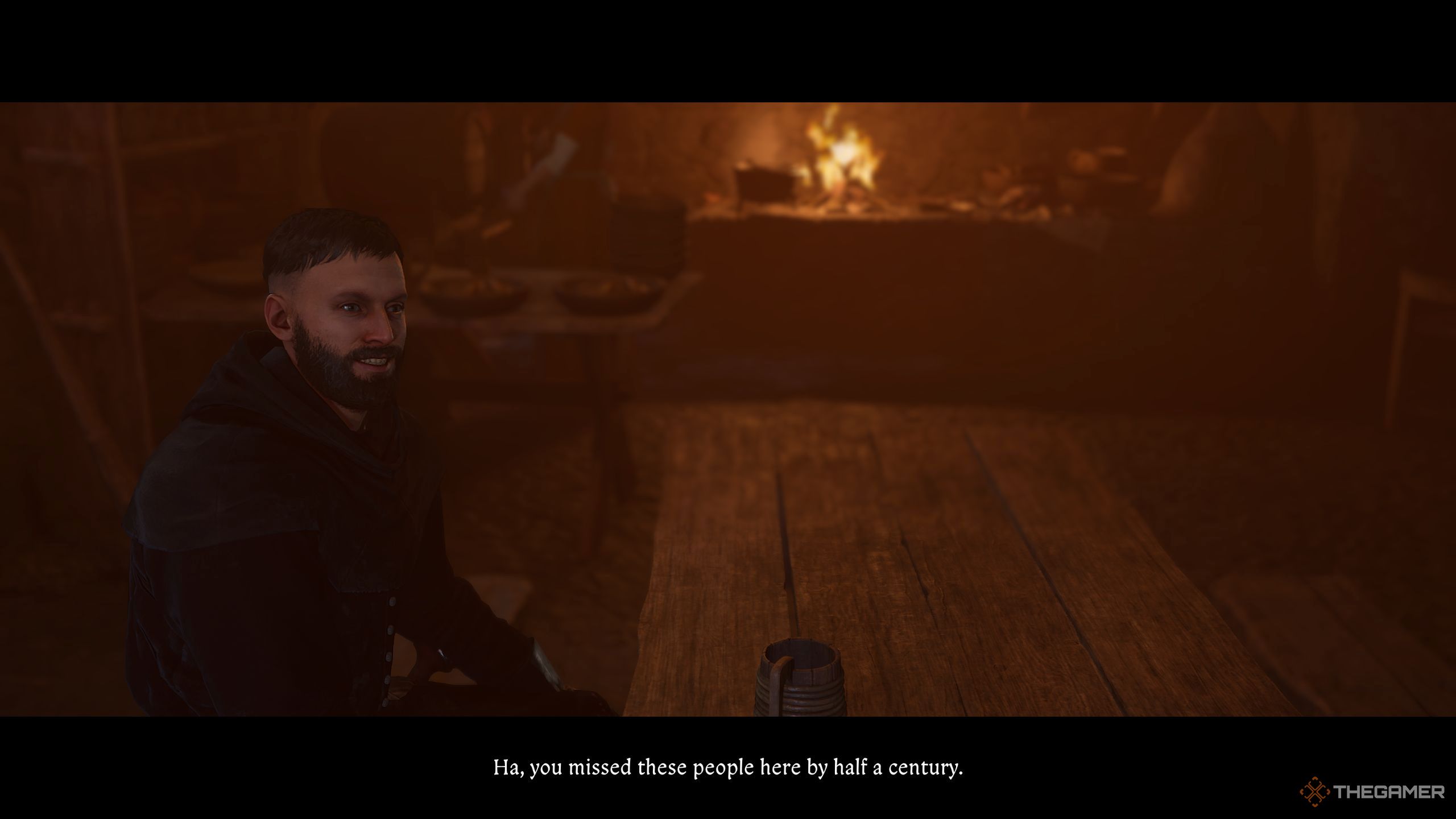 Henry talking to Chenyek in Kingdom Come: Deliverance 2.