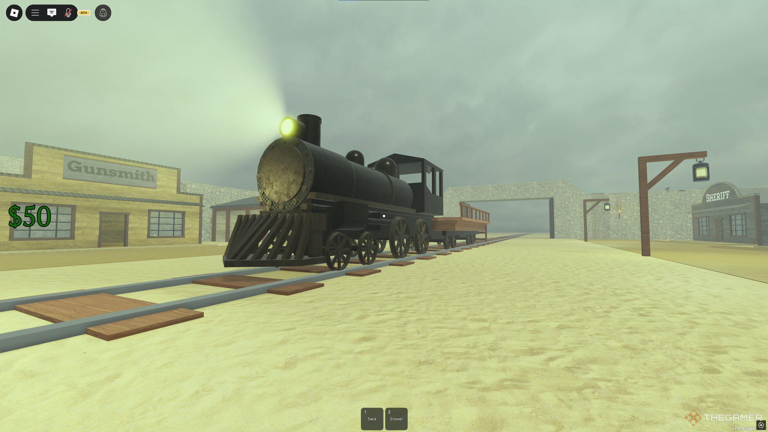 The train in Dead Rails on Roblox.