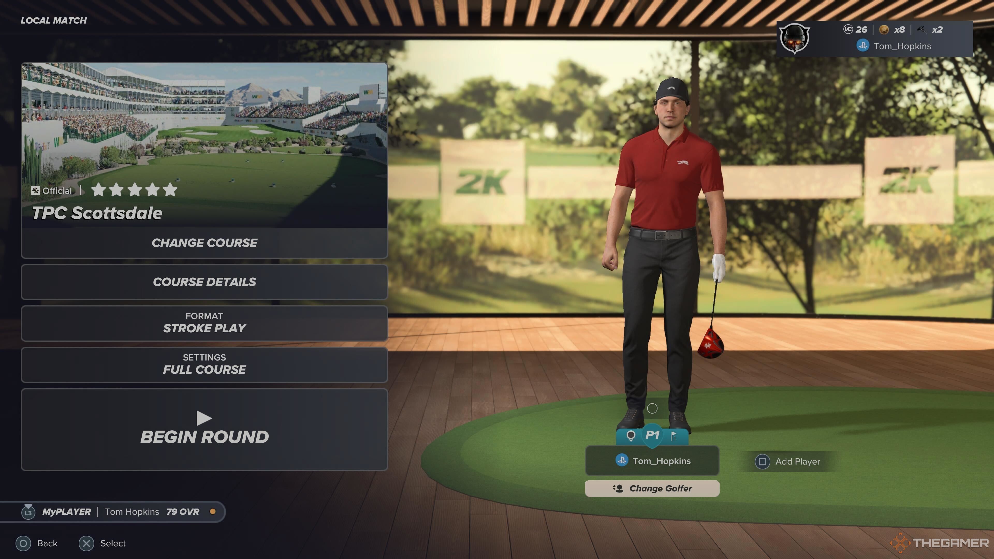 کریستوفر مک دونالد در PGA Tour 2K25