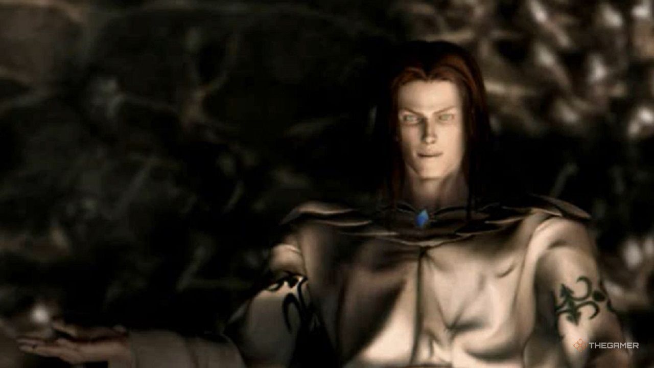 James Marcus reveals his younger form in Resident Evil 0.