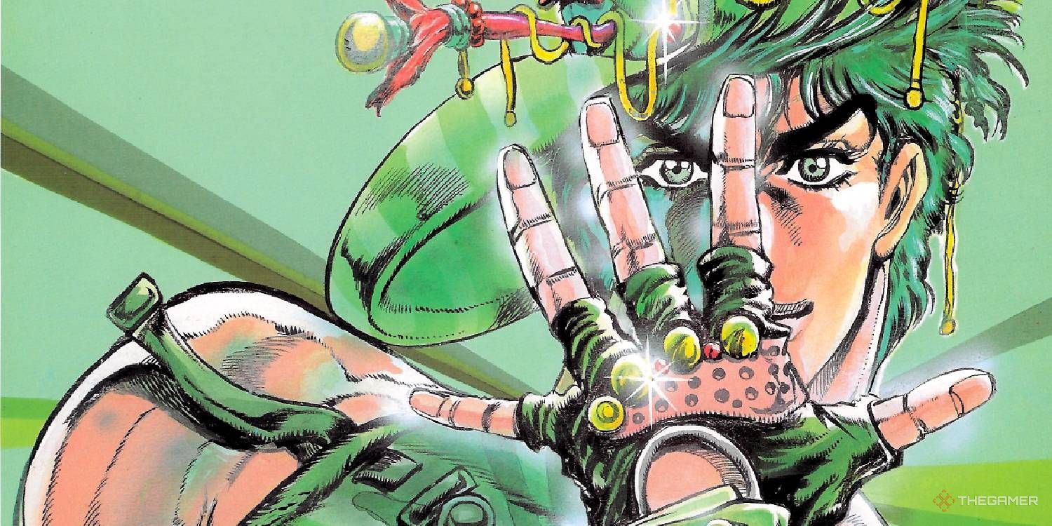 Jojo's strange adventure is in the hands of Jonathan from Phantom Blood.