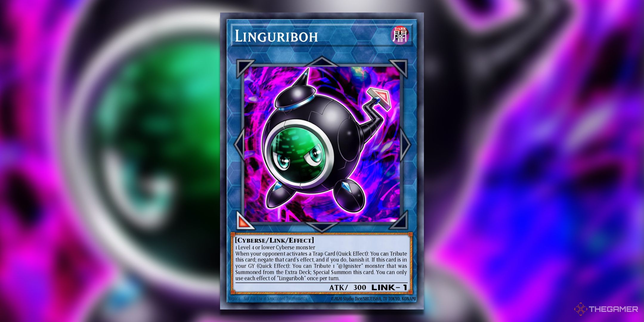 Linguriboh U-J-Oh! TCG card art.