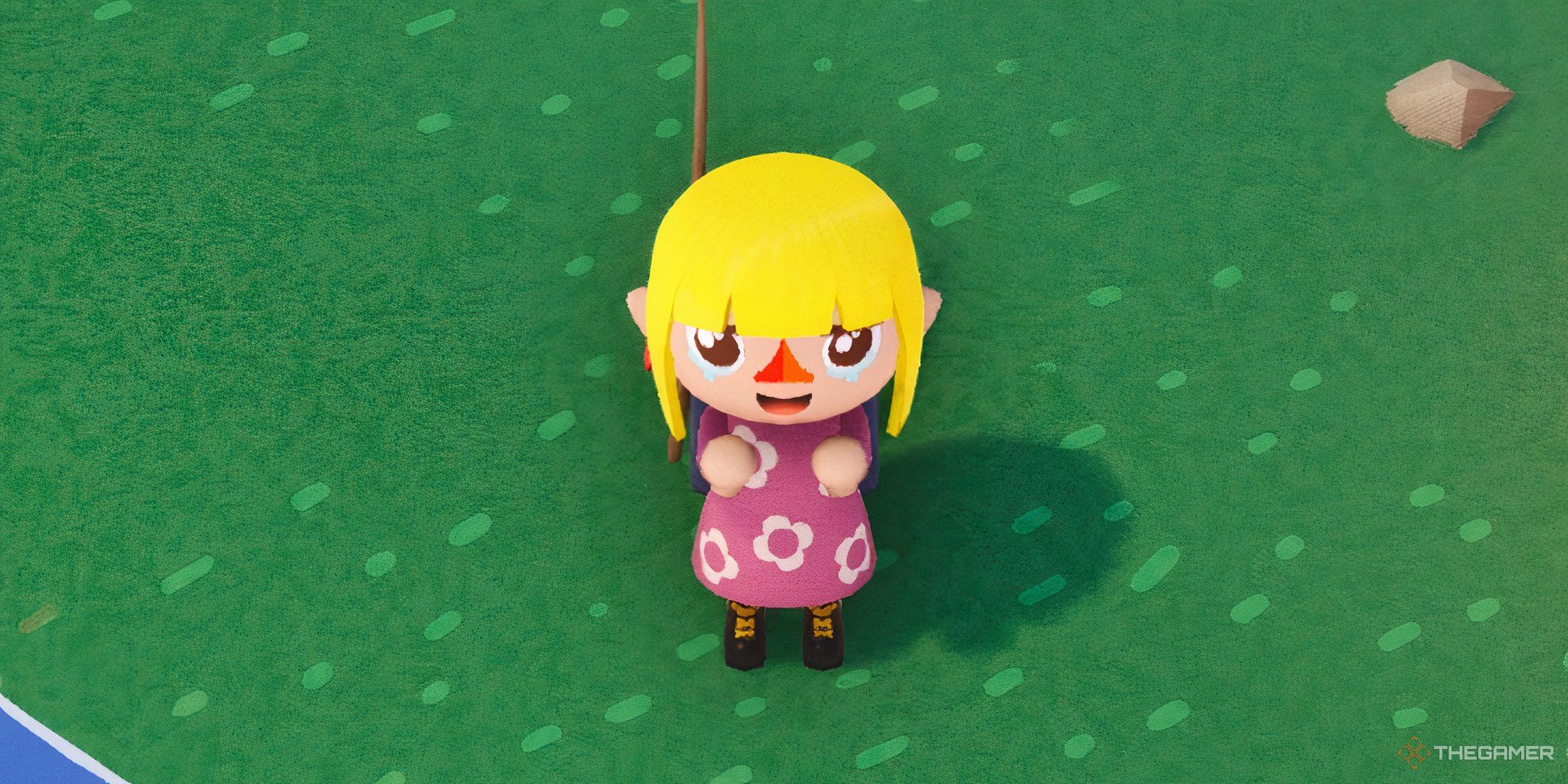 Longvinter character using an emote.