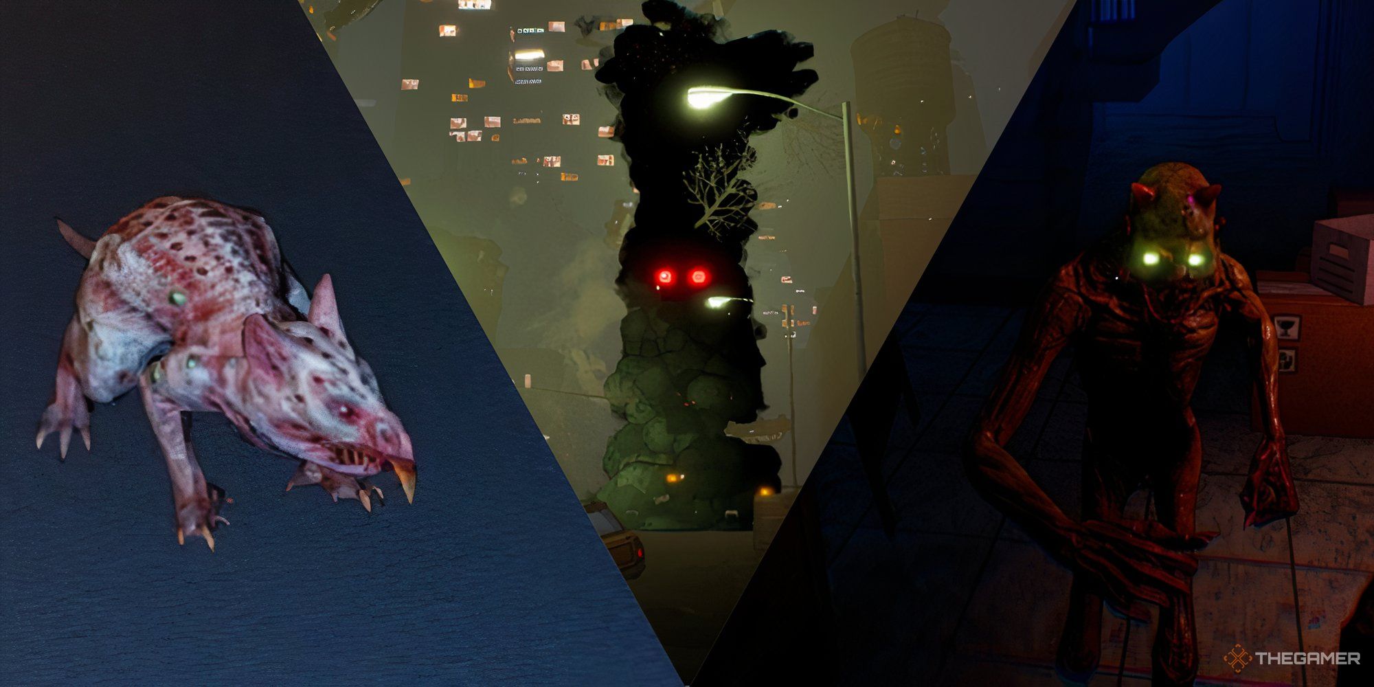 The Headliners: A selection of the various monsters of different sizes found in the game.