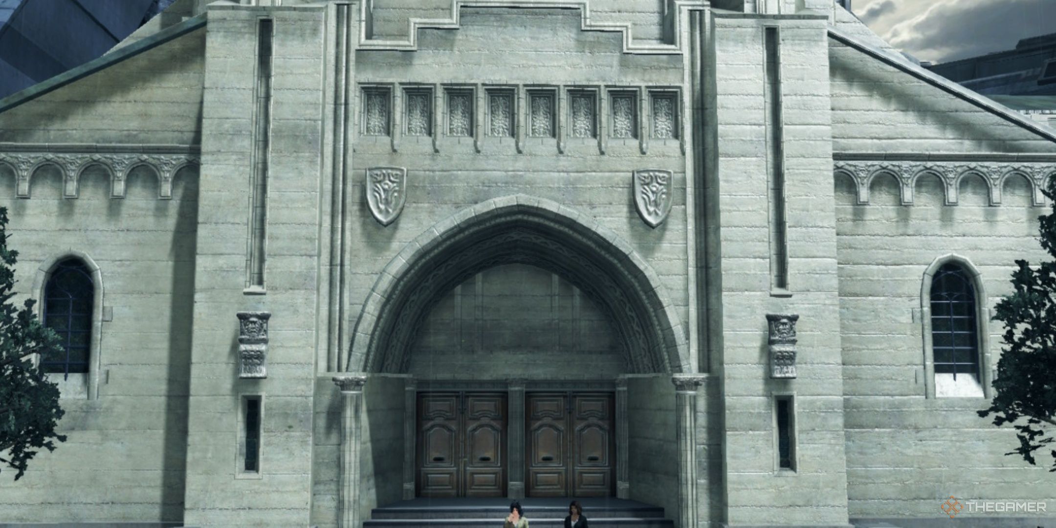 Zenoblade Chronicles A Cathedral in the final edition.