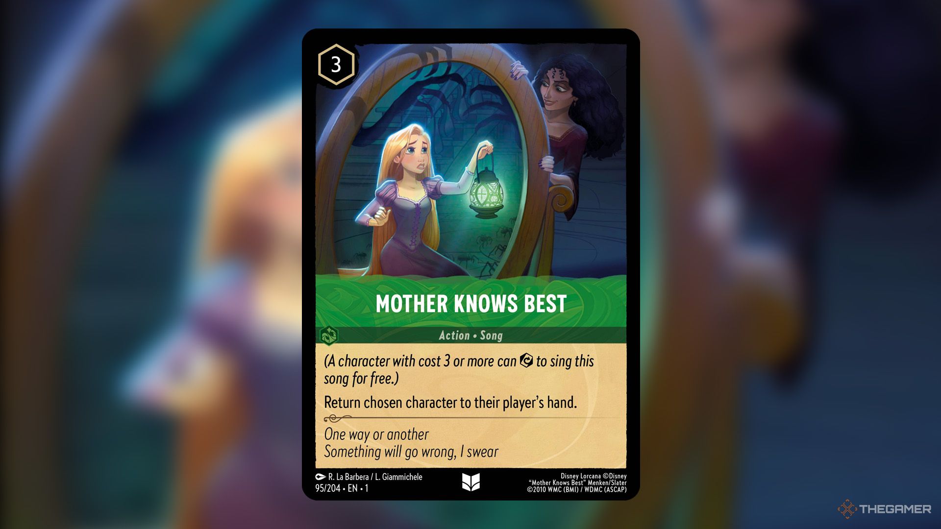 Mother knows the best from the first trip in Disney Lorkana
