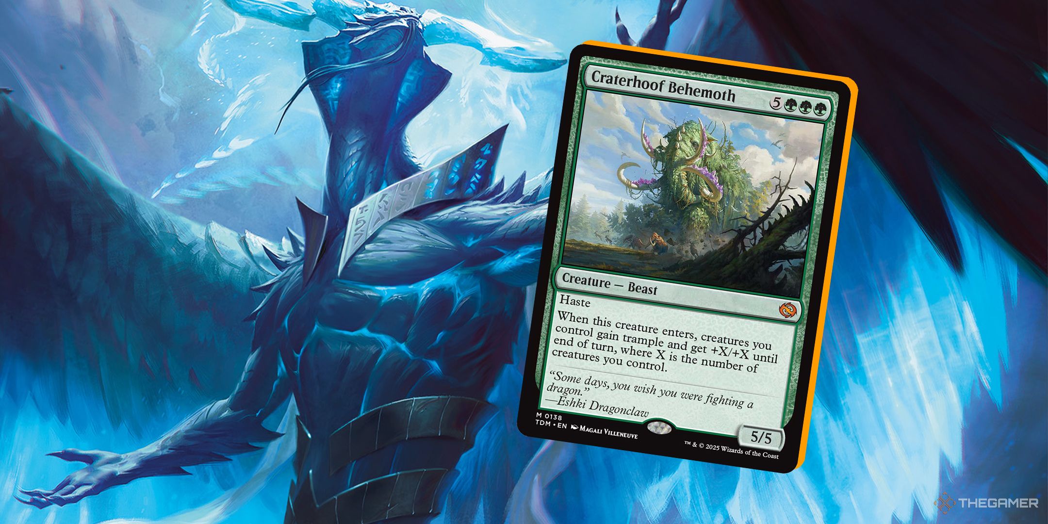 MTG Craterhoof Behemoth