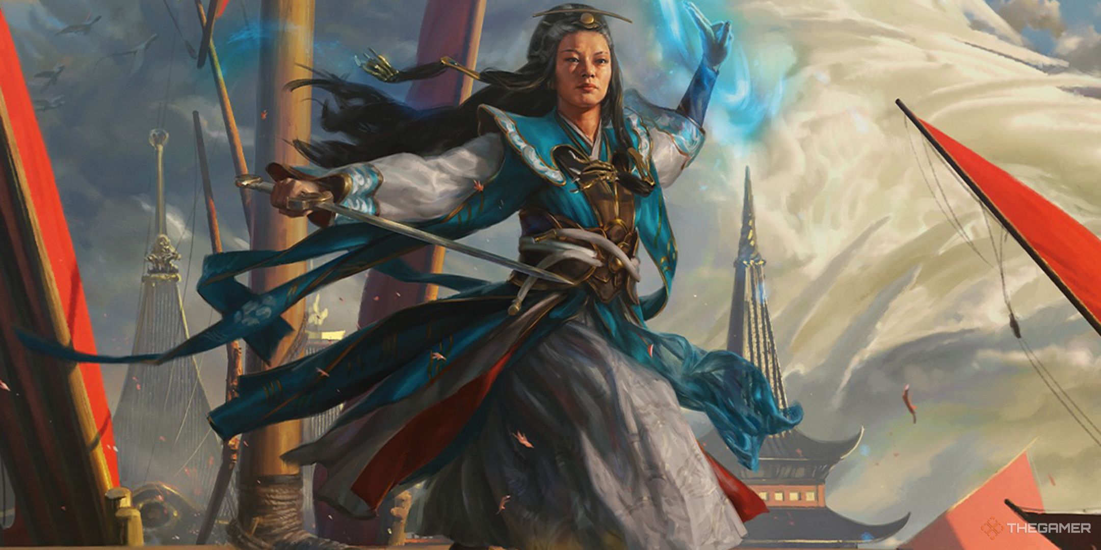 Narset, Jeskai Waymaster by Randy Vargas