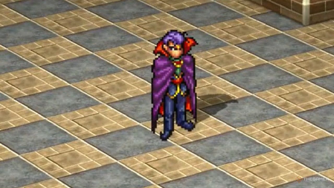Neclord همانطور که در Suikoden 1 HD Remaster ظاهر می شود.