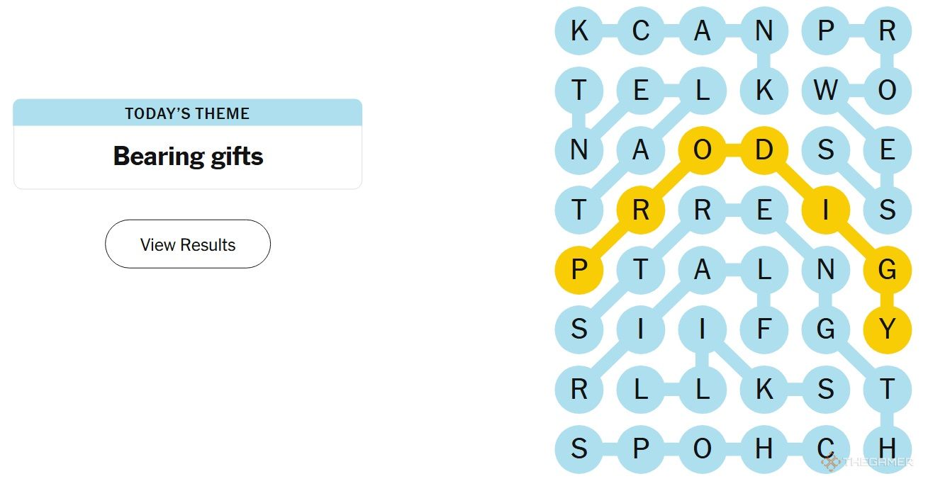 NYT Strands answers for March 12, 2025.