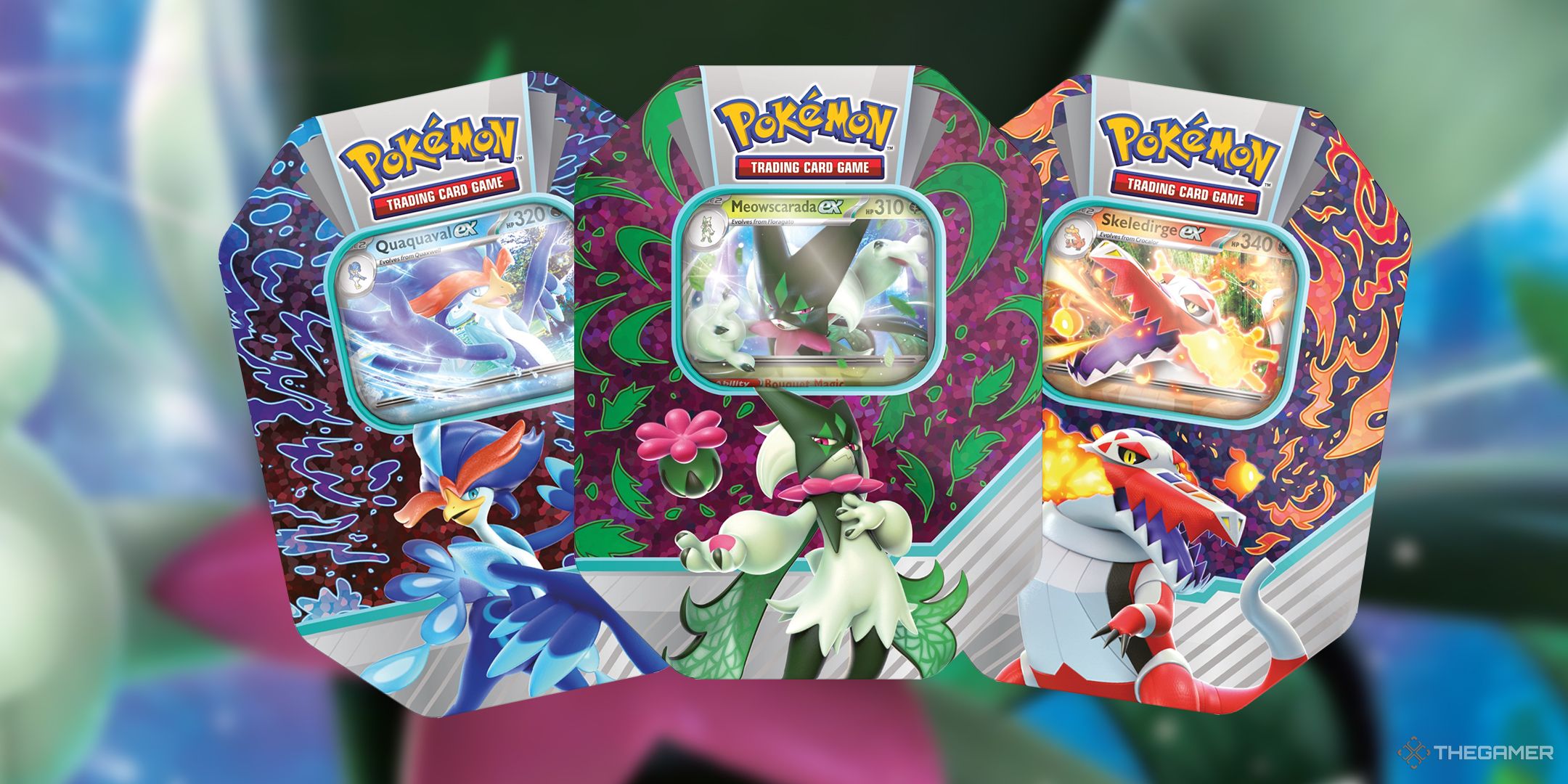 Paldea Partners Pokemon TCG Tins.