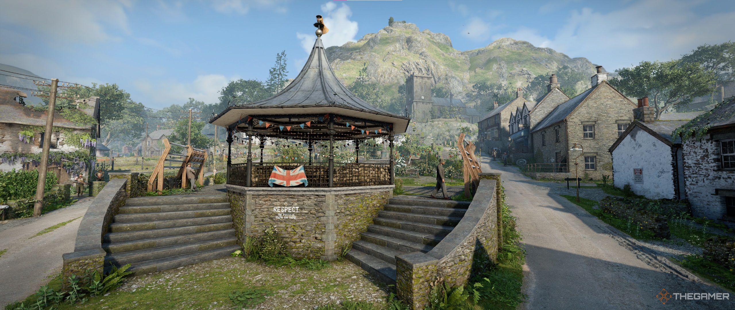 quaint village of wyndham in atomfall