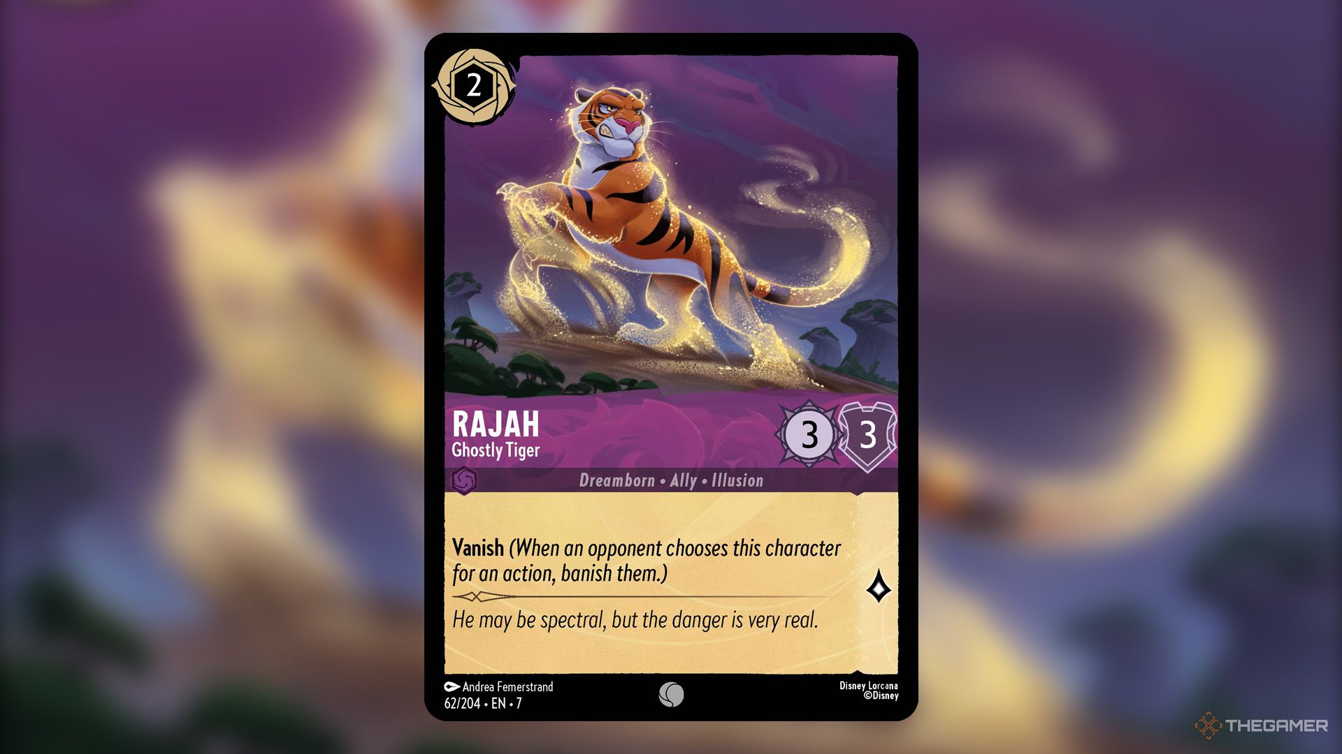 Raja from the extension of the island of Archaezia in Disney Lorkana