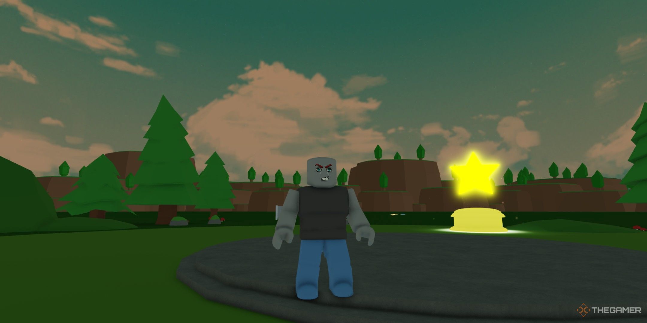 a player in Golf Range Tycoon on Roblox