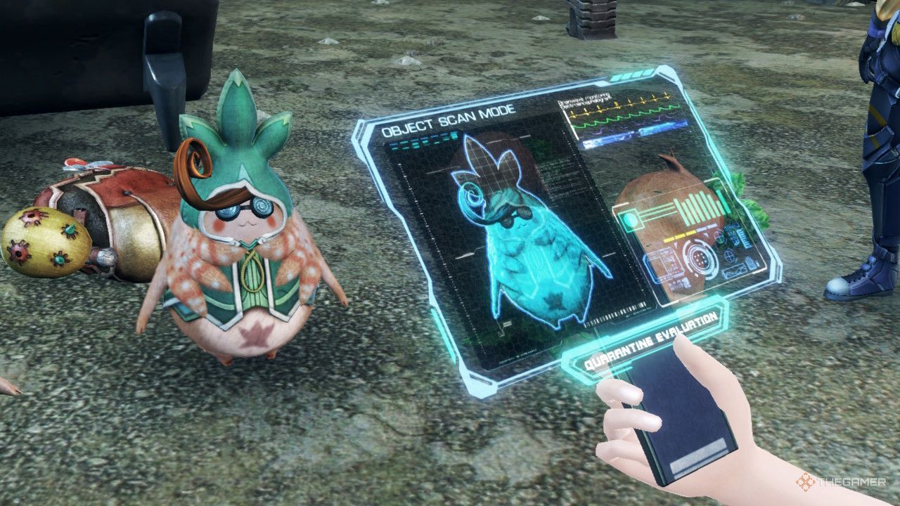 Scaning Tatasu in Zenobolad Chronicles X
