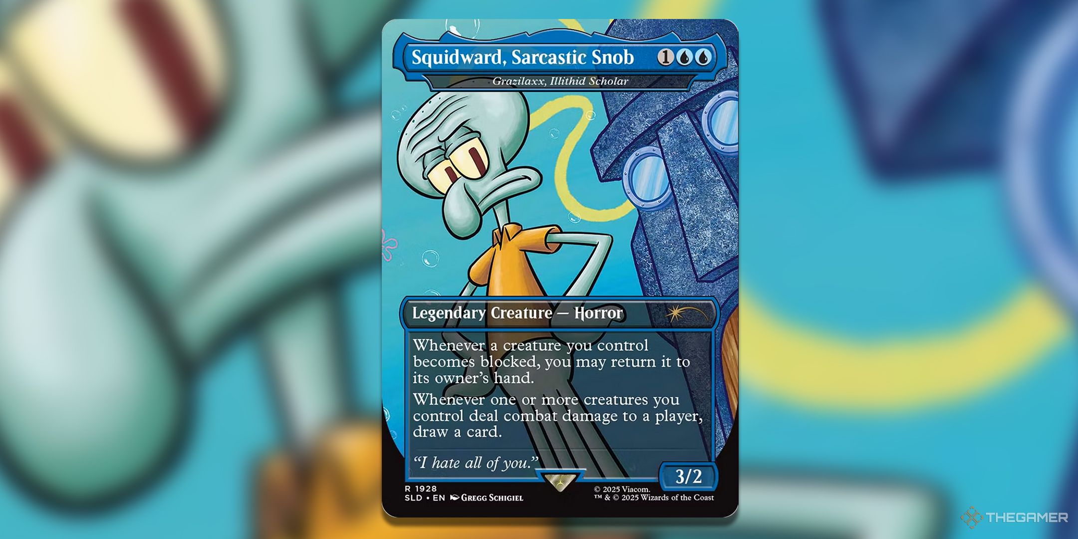 Squidward, Sarcastic Snob-1
